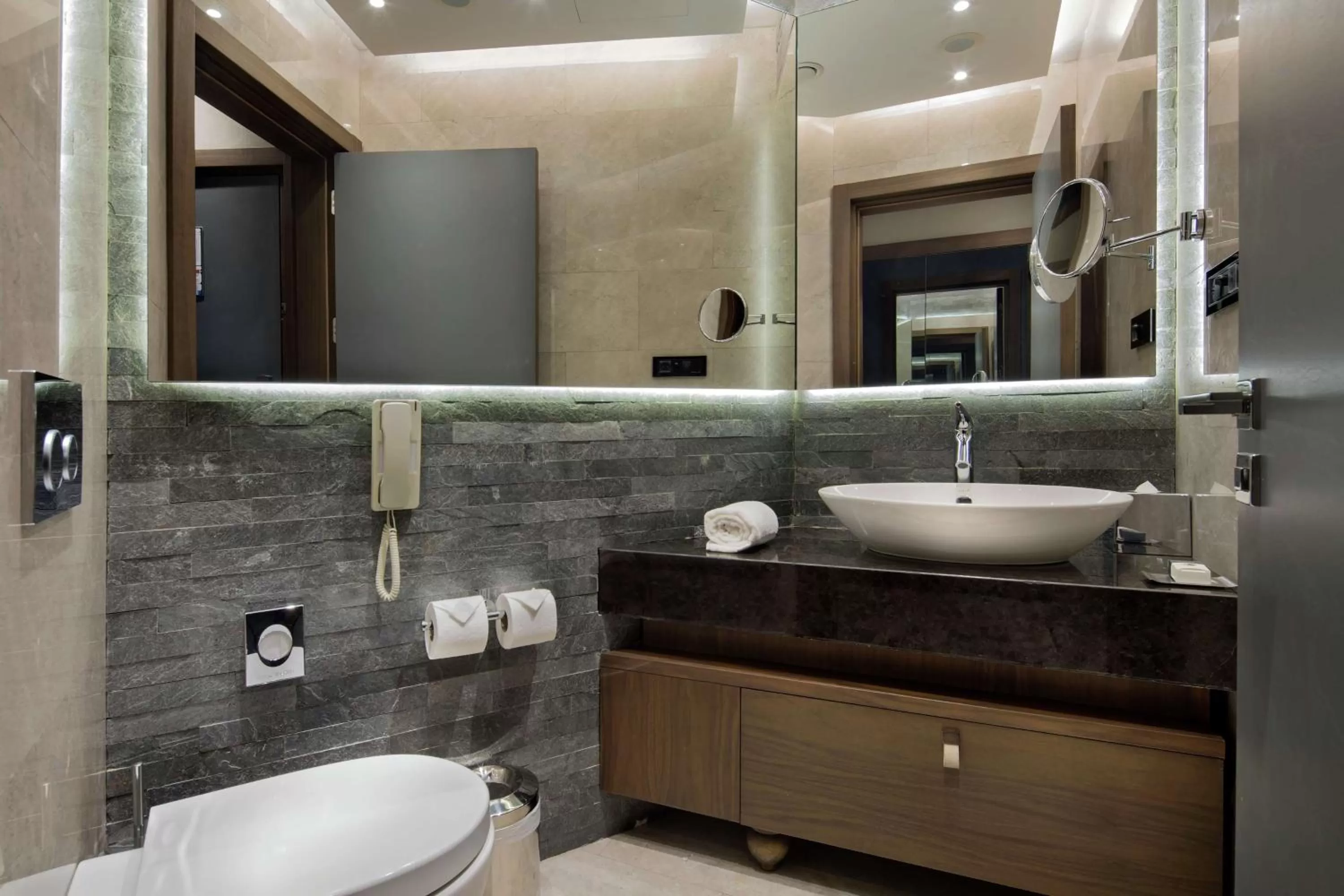 Bathroom in DoubleTree by Hilton Istanbul - Piyalepasa