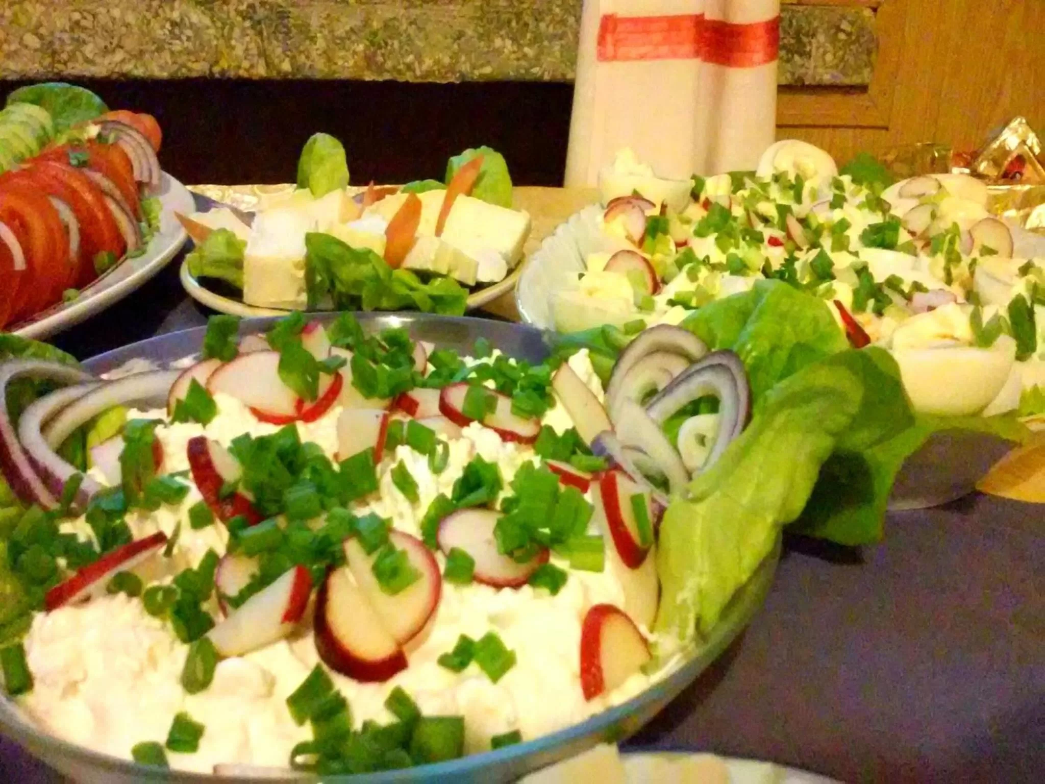 Food close-up in Hotel Europa