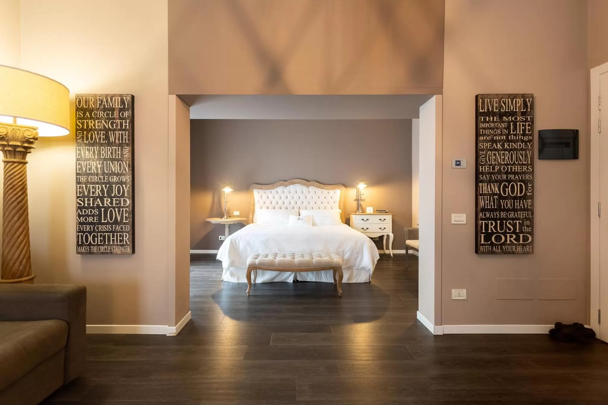 Bedroom, Bed in Like Home Boutique Hotel