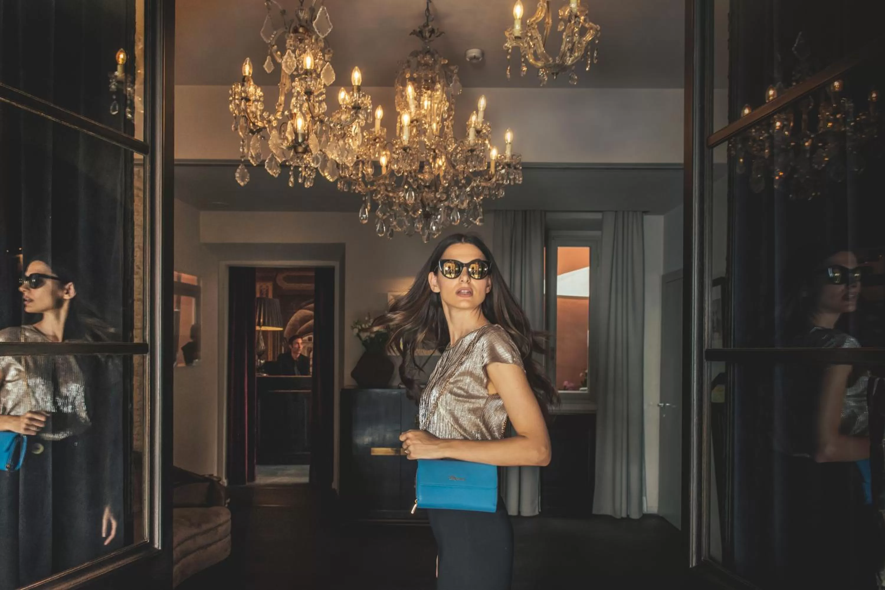 Lobby or reception in DOM Hotel Roma - Preferred Hotels & Resorts