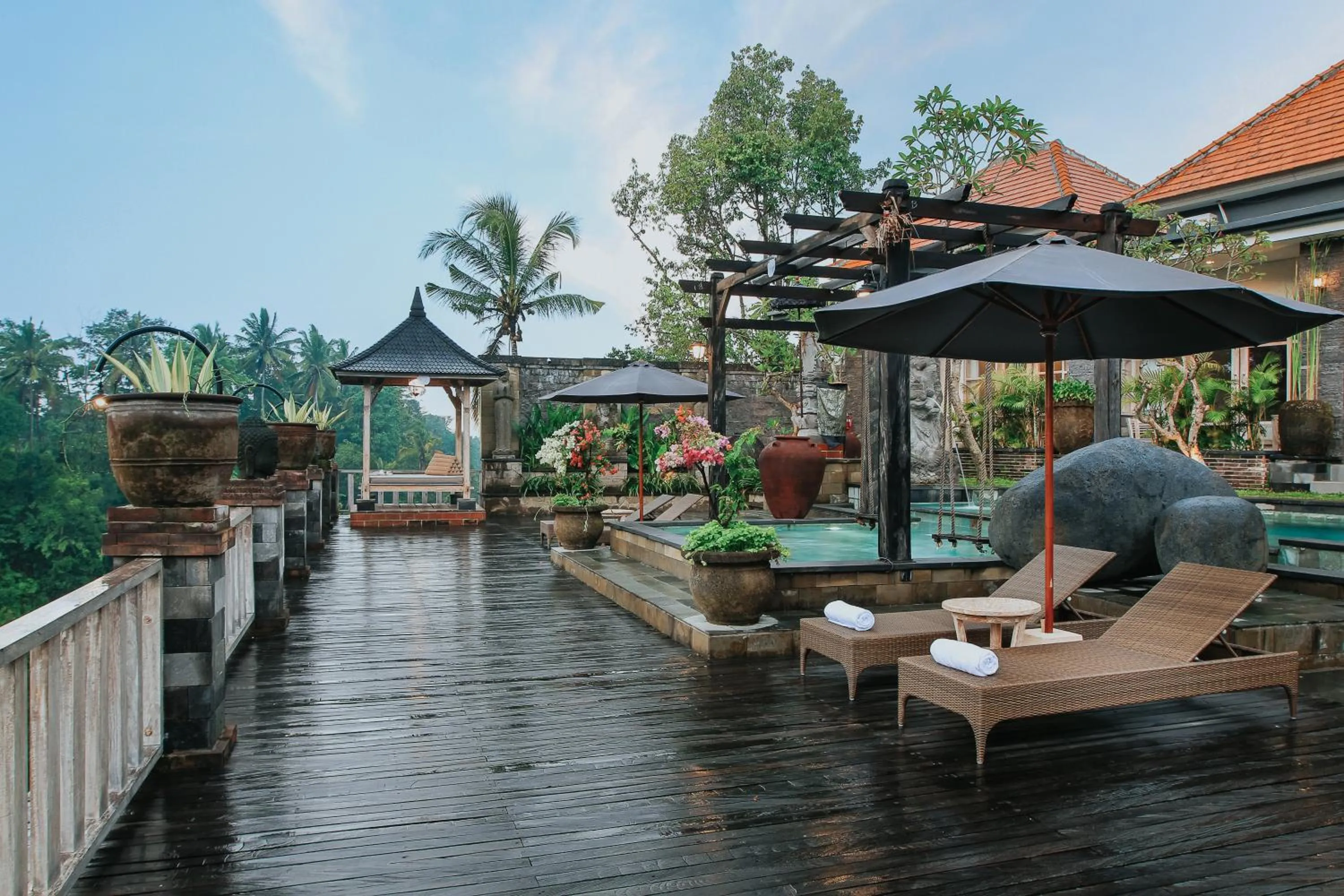 Natural landscape in Kawi Resort