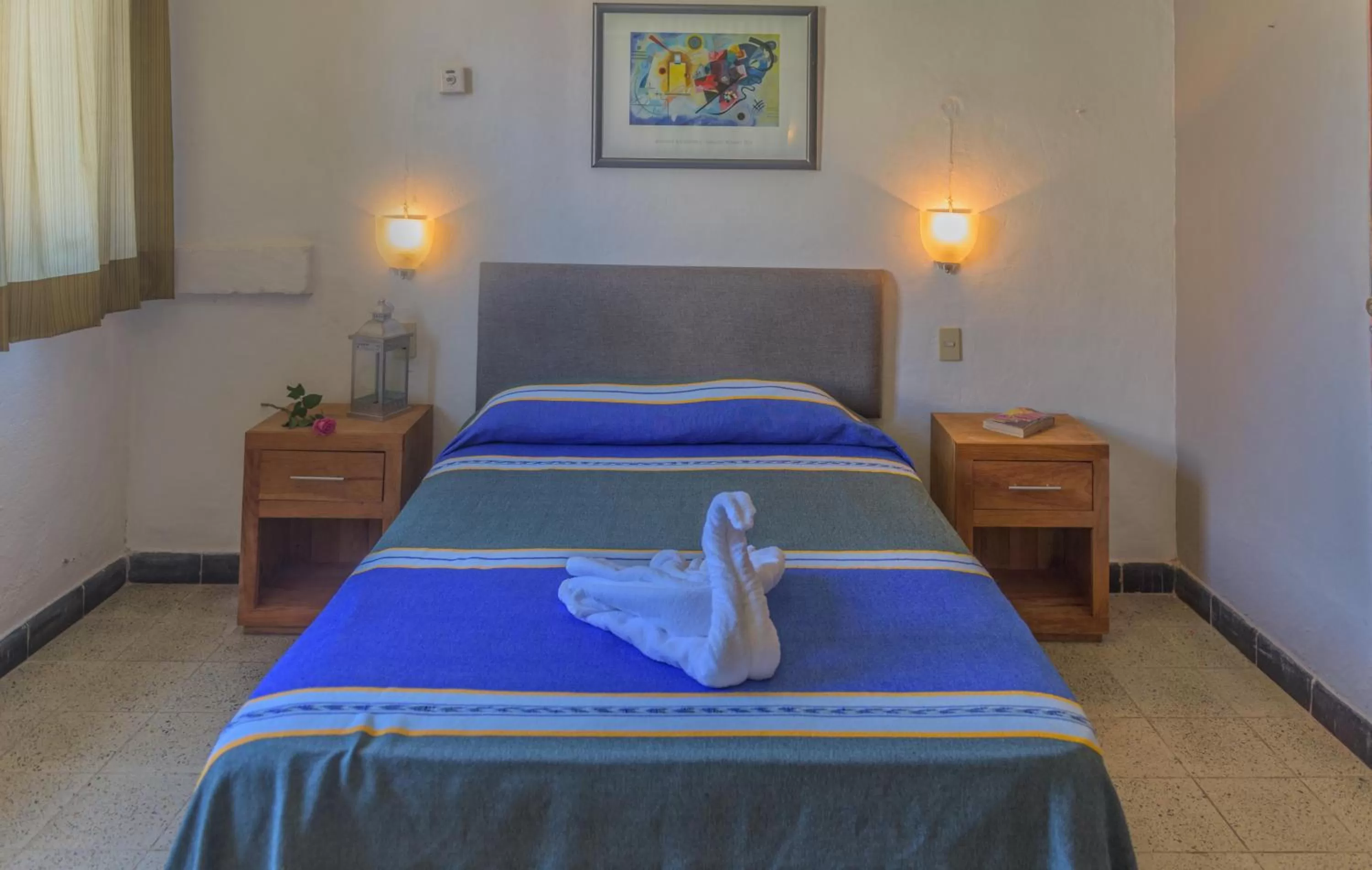 Bed in Hotel Villa del Mar Tradicional