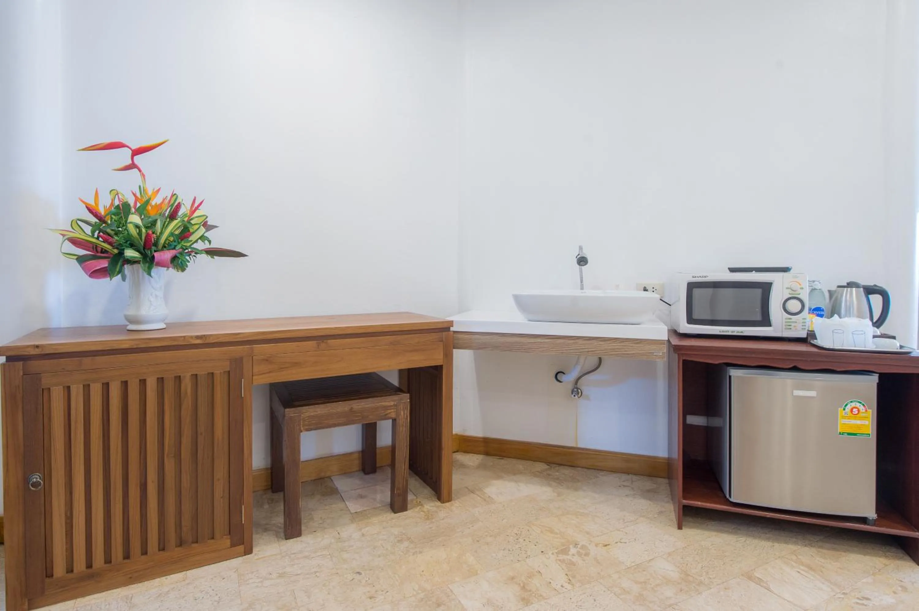 Kitchen or kitchenette in Twin Bay Resort Koh Lanta