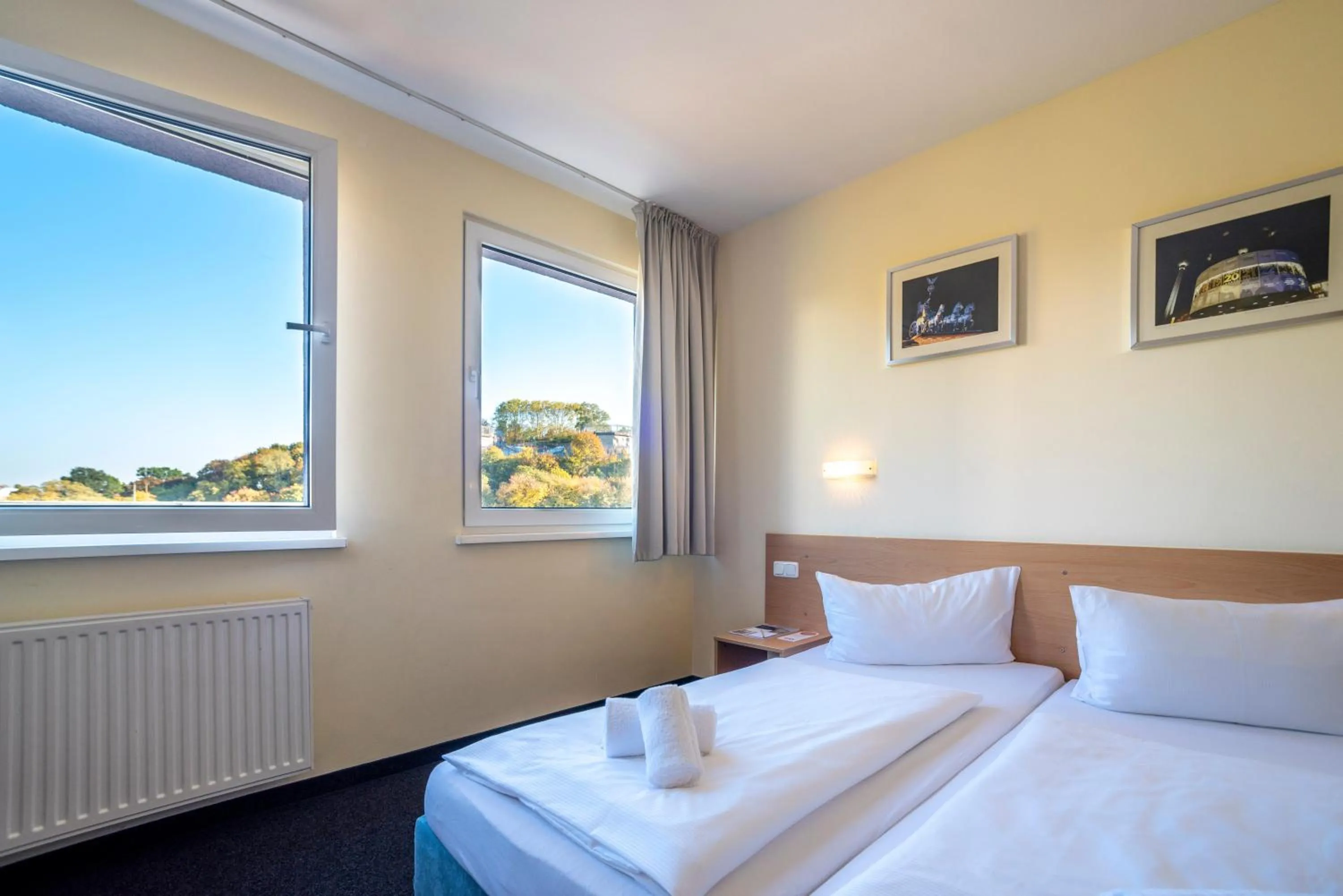 Bed in Familienhotel Citylight