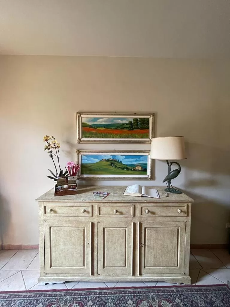 Lobby or reception in B&B La Casa di Zia Lina