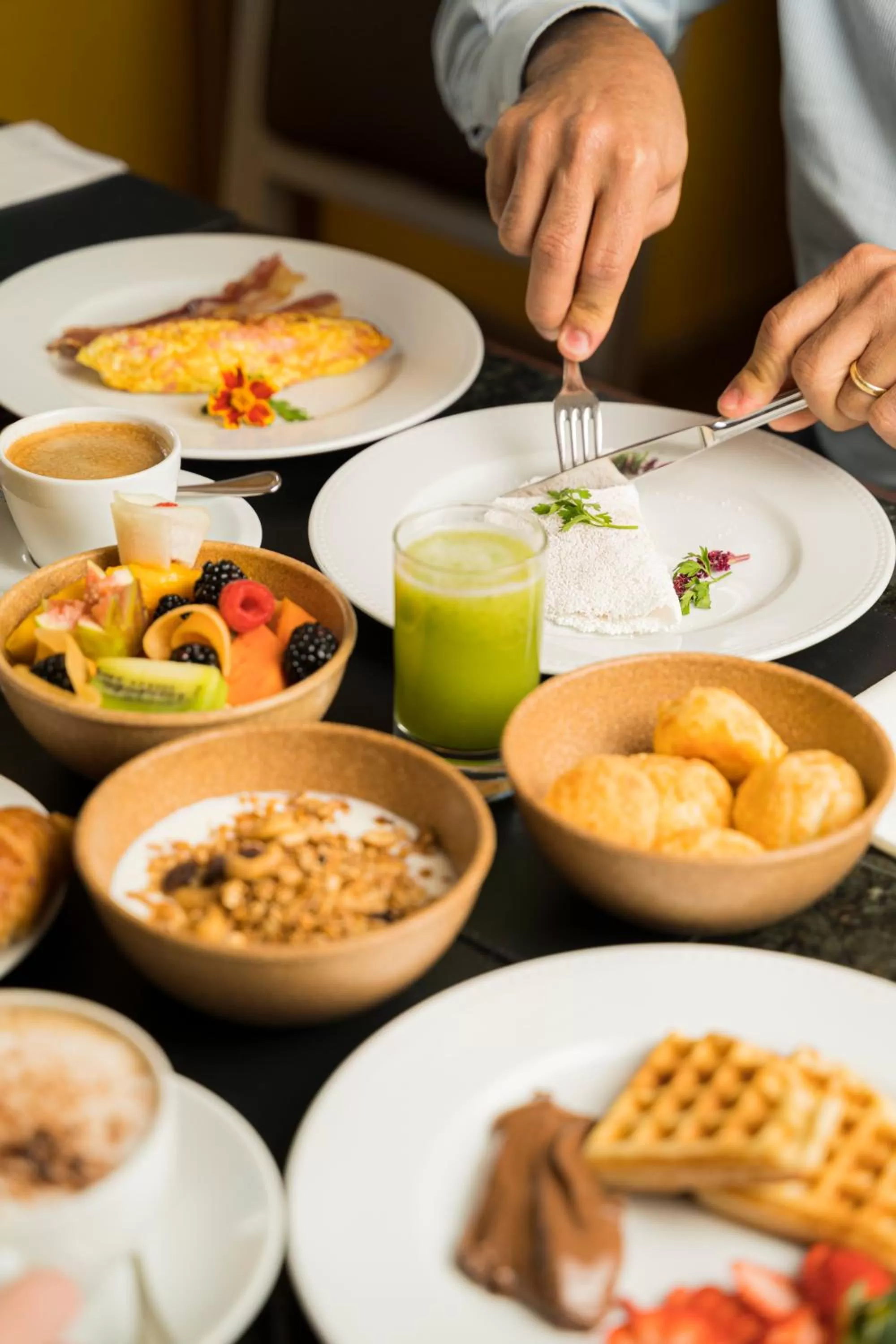 Breakfast in Grand Mercure Sao Paulo Ibirapuera