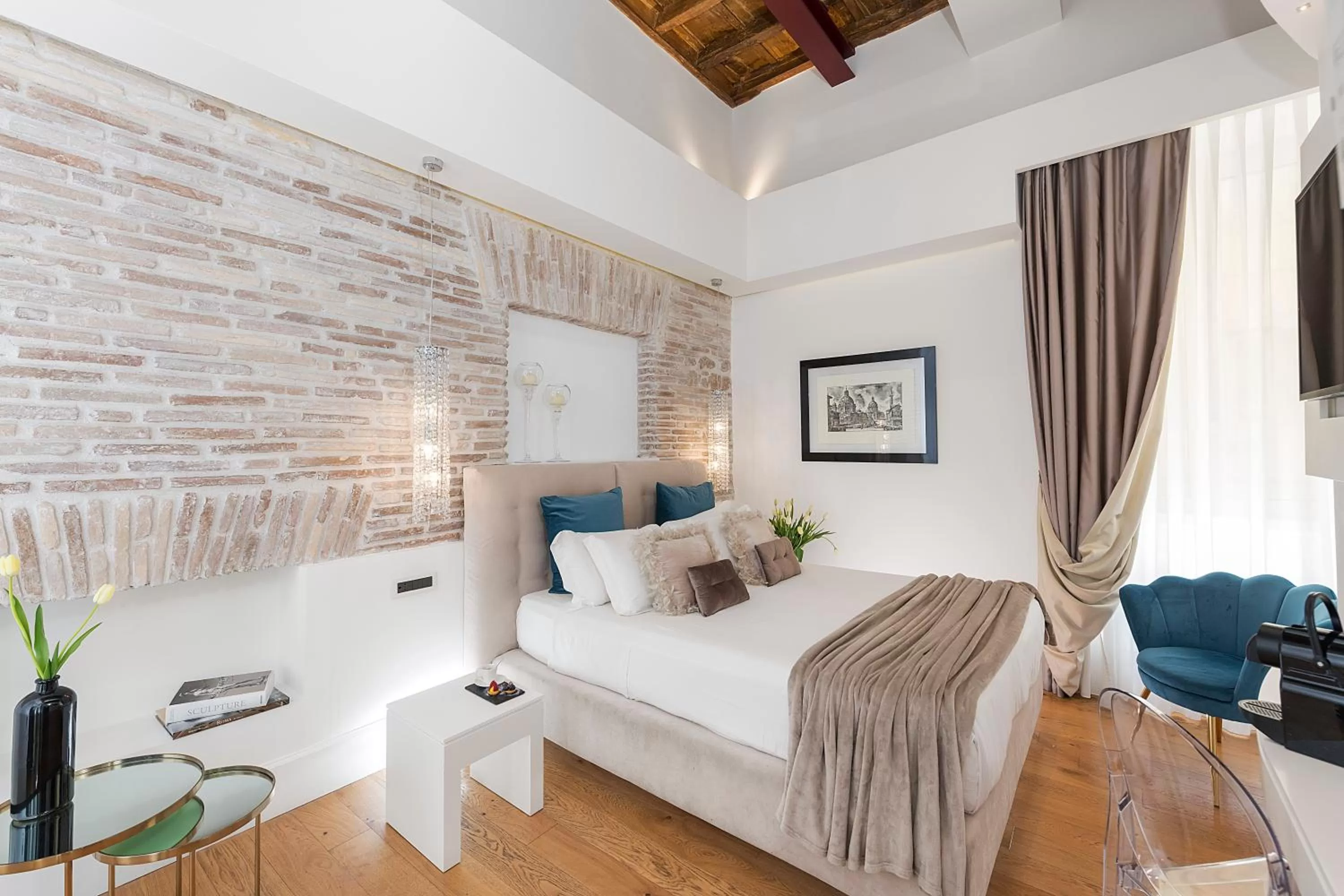 Bed in Argentina Residenza Style Hotel