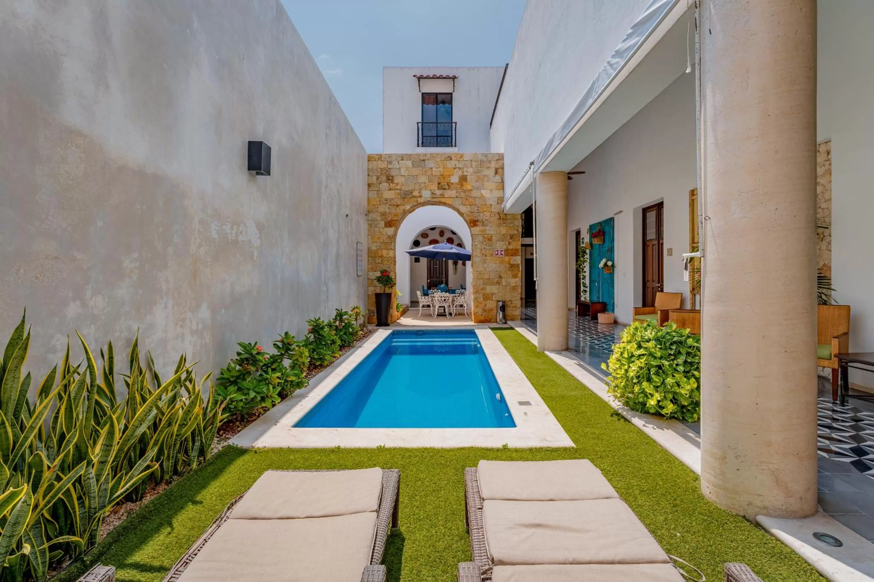 Swimming pool in Casona Las Tres Marías - Hotel Only adults