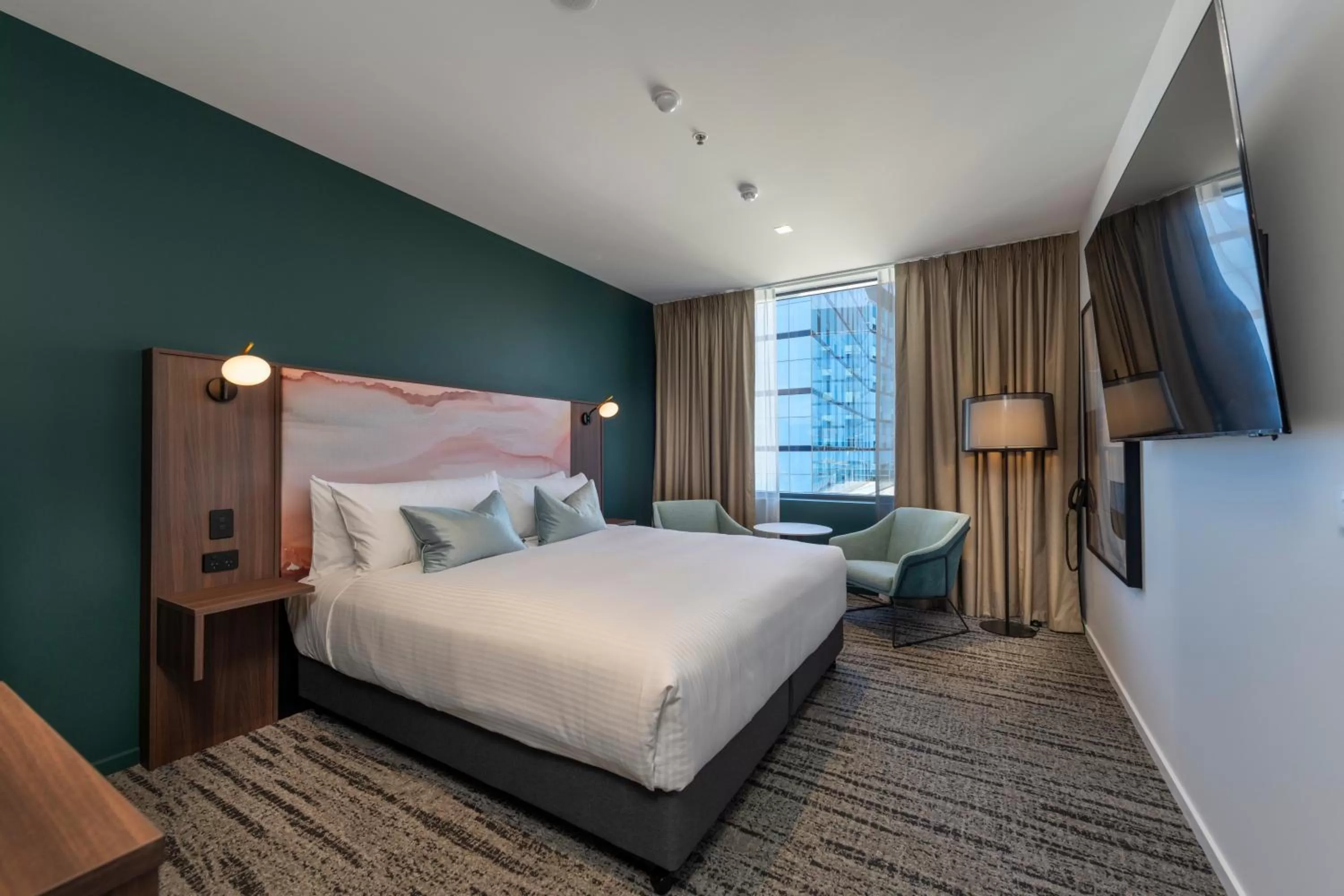 Bedroom, Bed in TRYP Adelaide by Wyndham