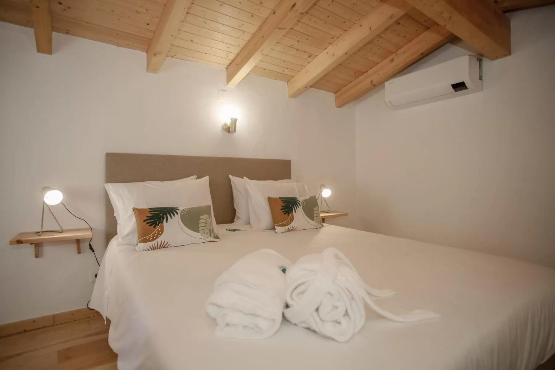 Bed in Óbidos Pátio House