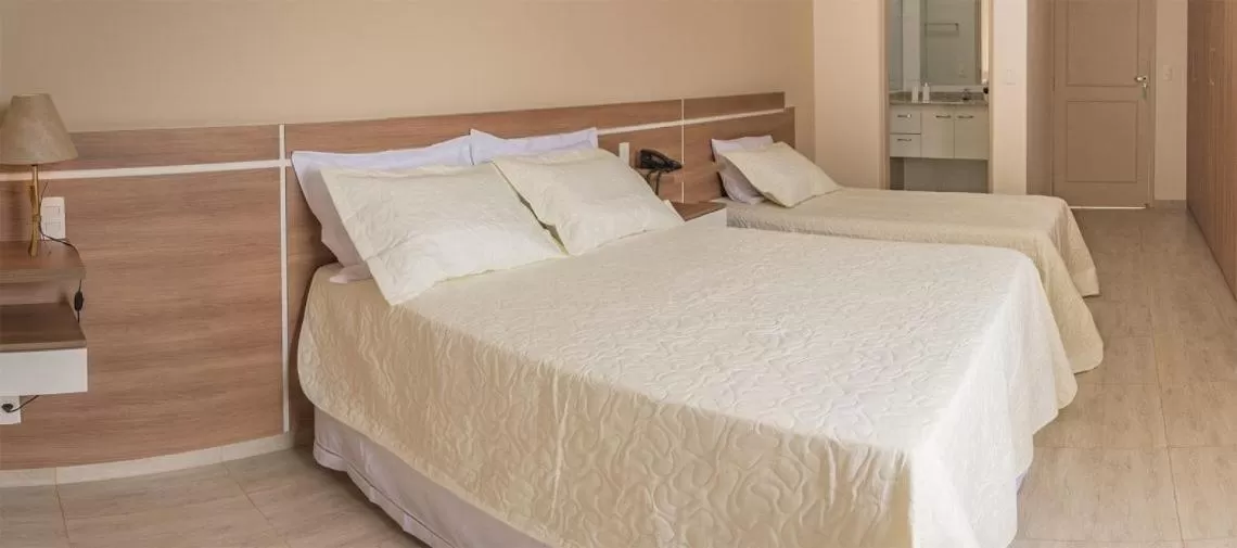 Bathroom, Bed in Pousada Serra Nascente do Sol