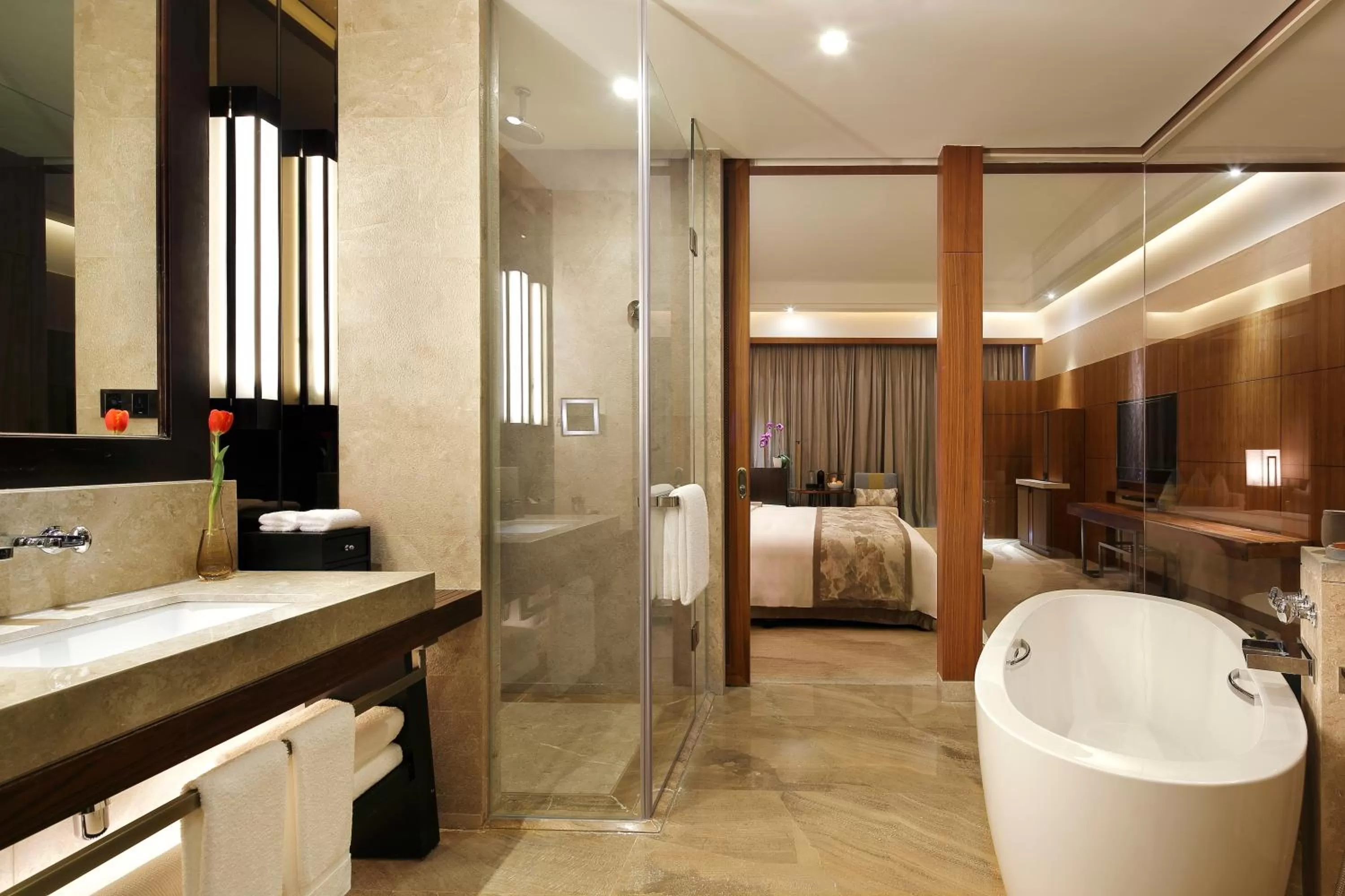 Toilet, Bed in InterContinental Kunming by IHG