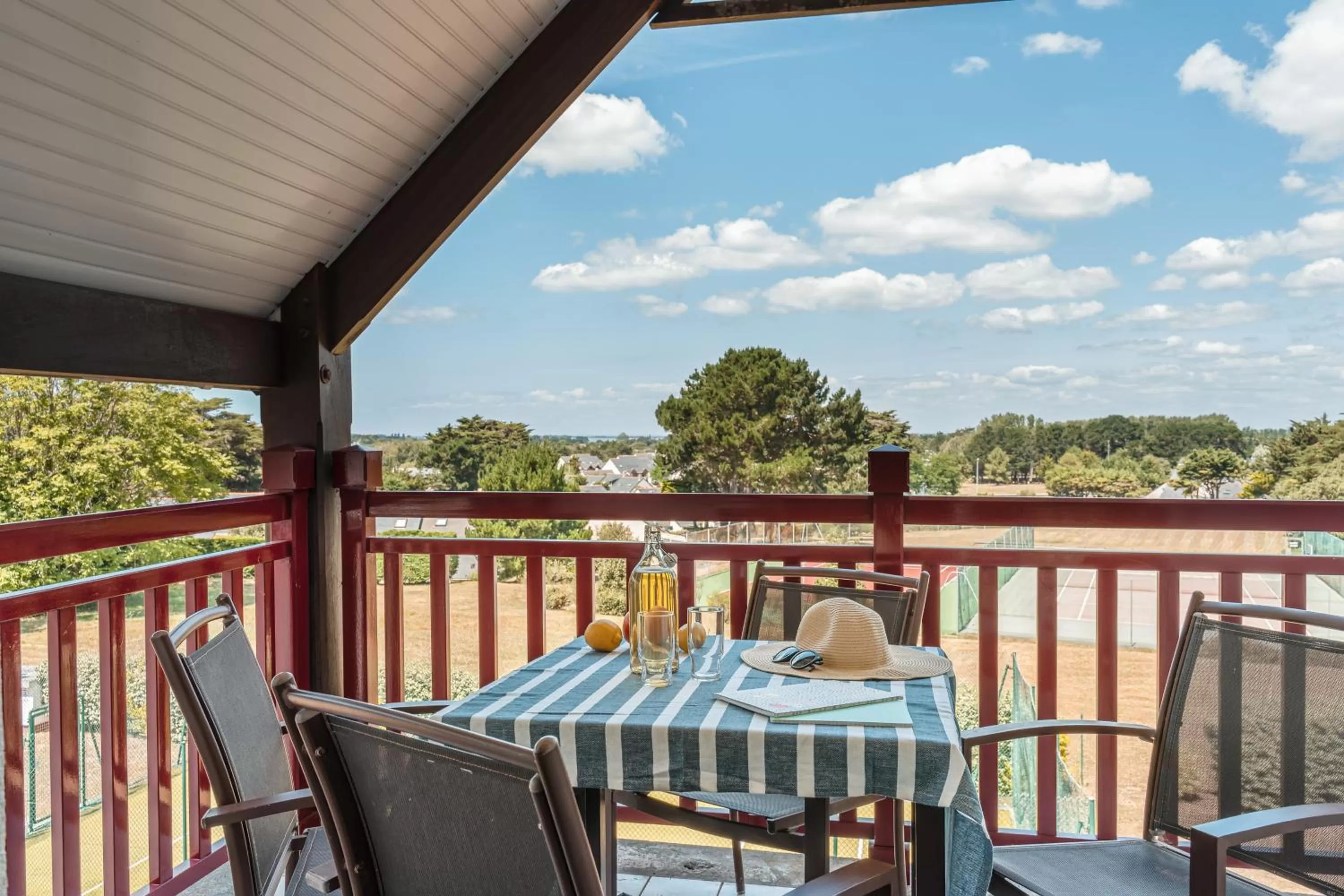 Patio in Résidence Pierre & Vacances Premium Le Domaine de Cramphore