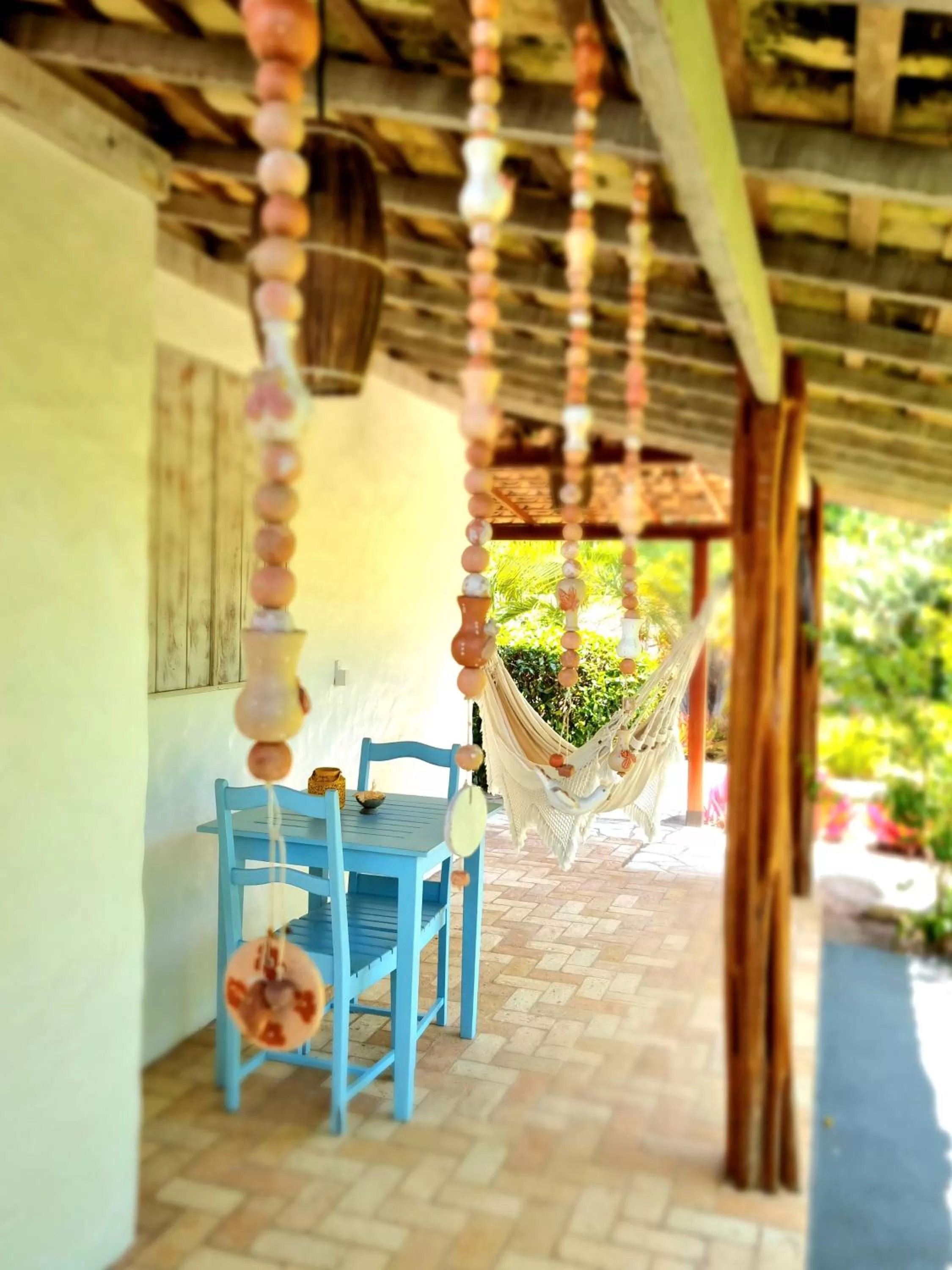 Balcony/Terrace, Dining Area in Pousada Villages Boutique Hotel
