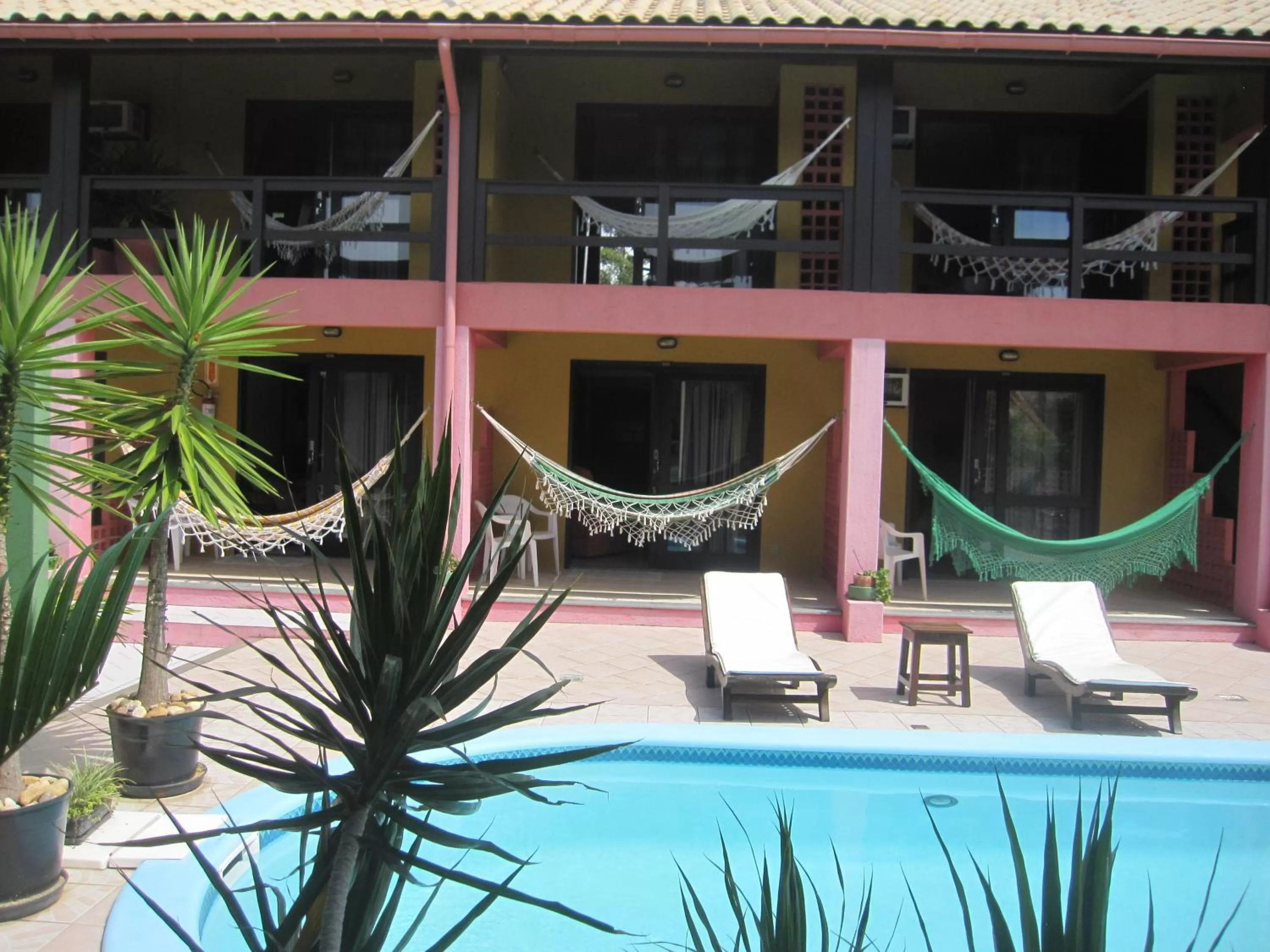 Balcony/Terrace in Pousada Vento Sul