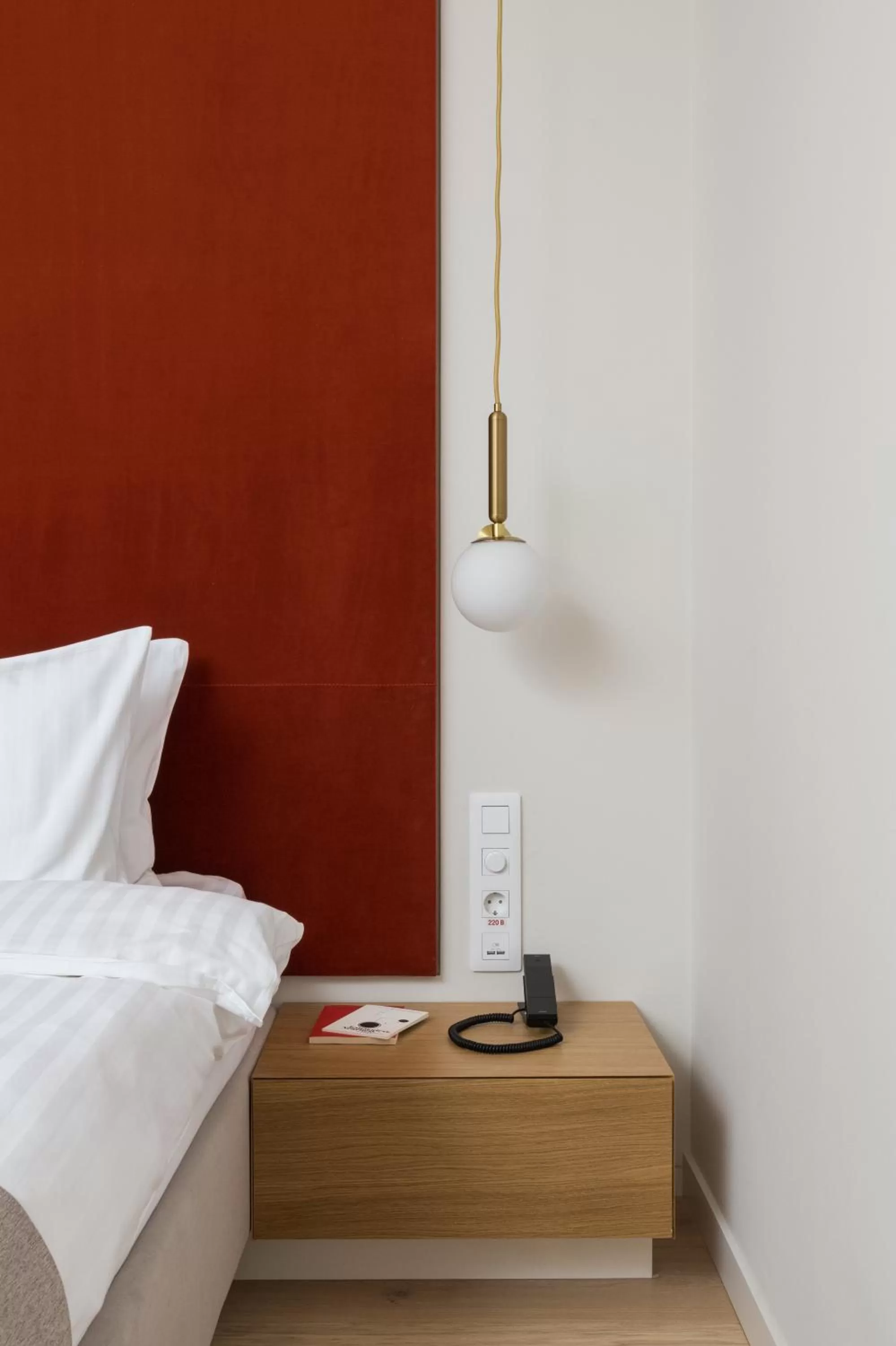 Bed in Sophia Hotel Kyiv