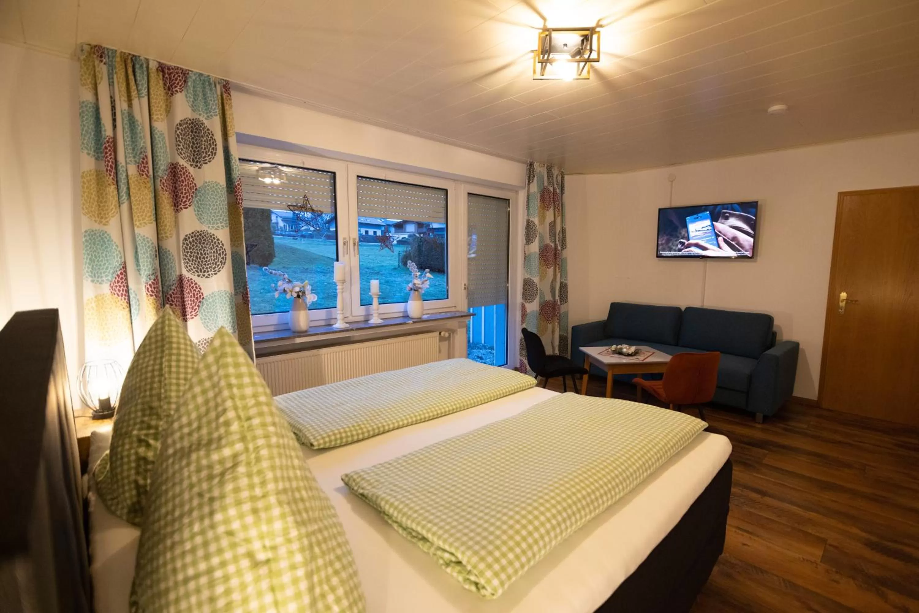 Photo of the whole room, Bed in Landhaus am Itterbach Willingen