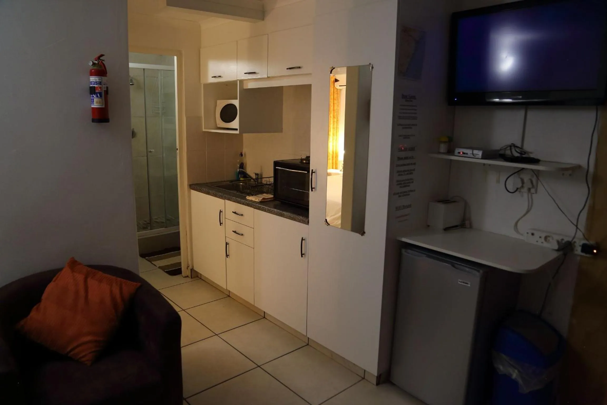 Kitchen or kitchenette in Clinch Self Catering