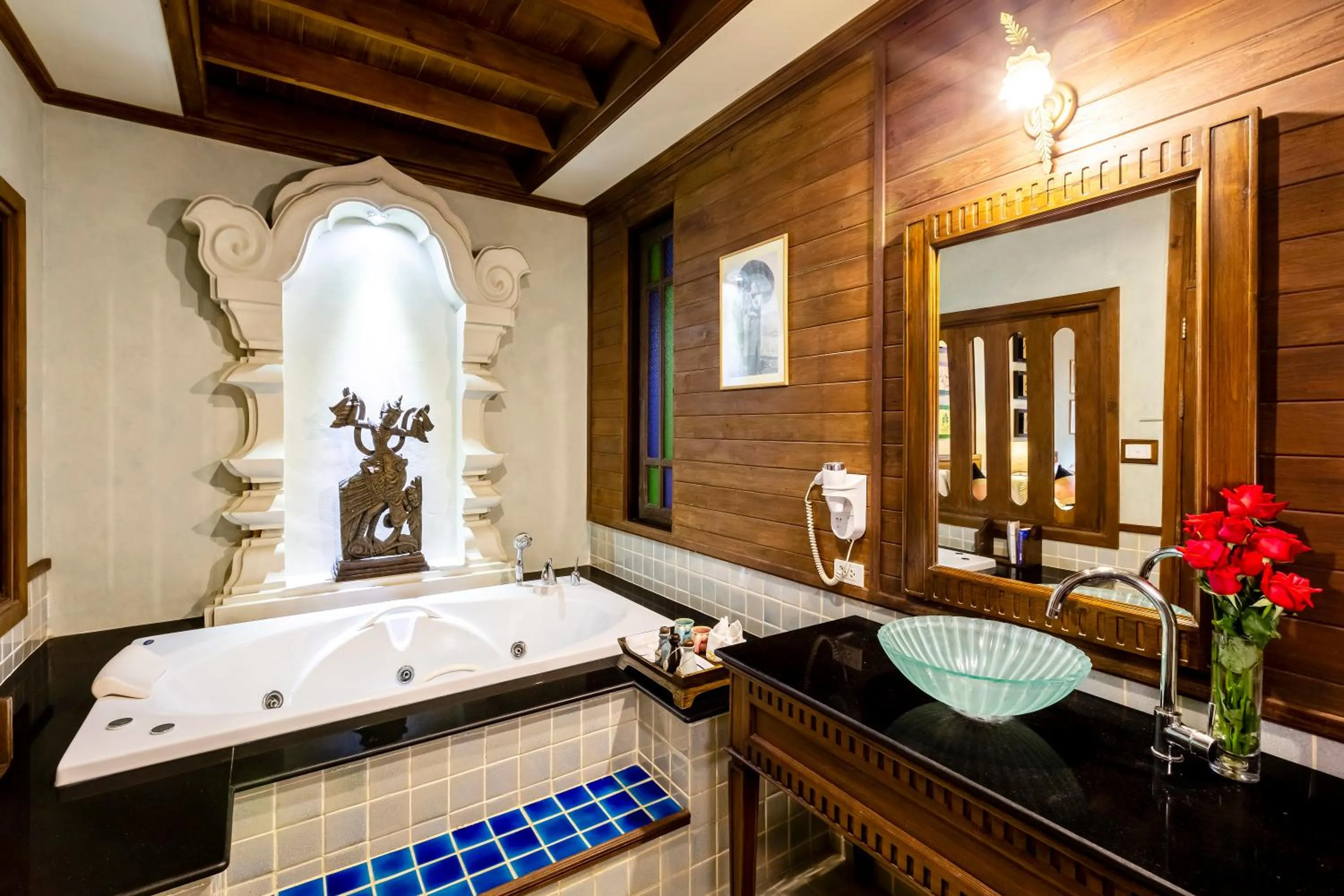 Bathroom, Bed in Amata Lanna Chiang Mai, One Member of the Secret Retreats