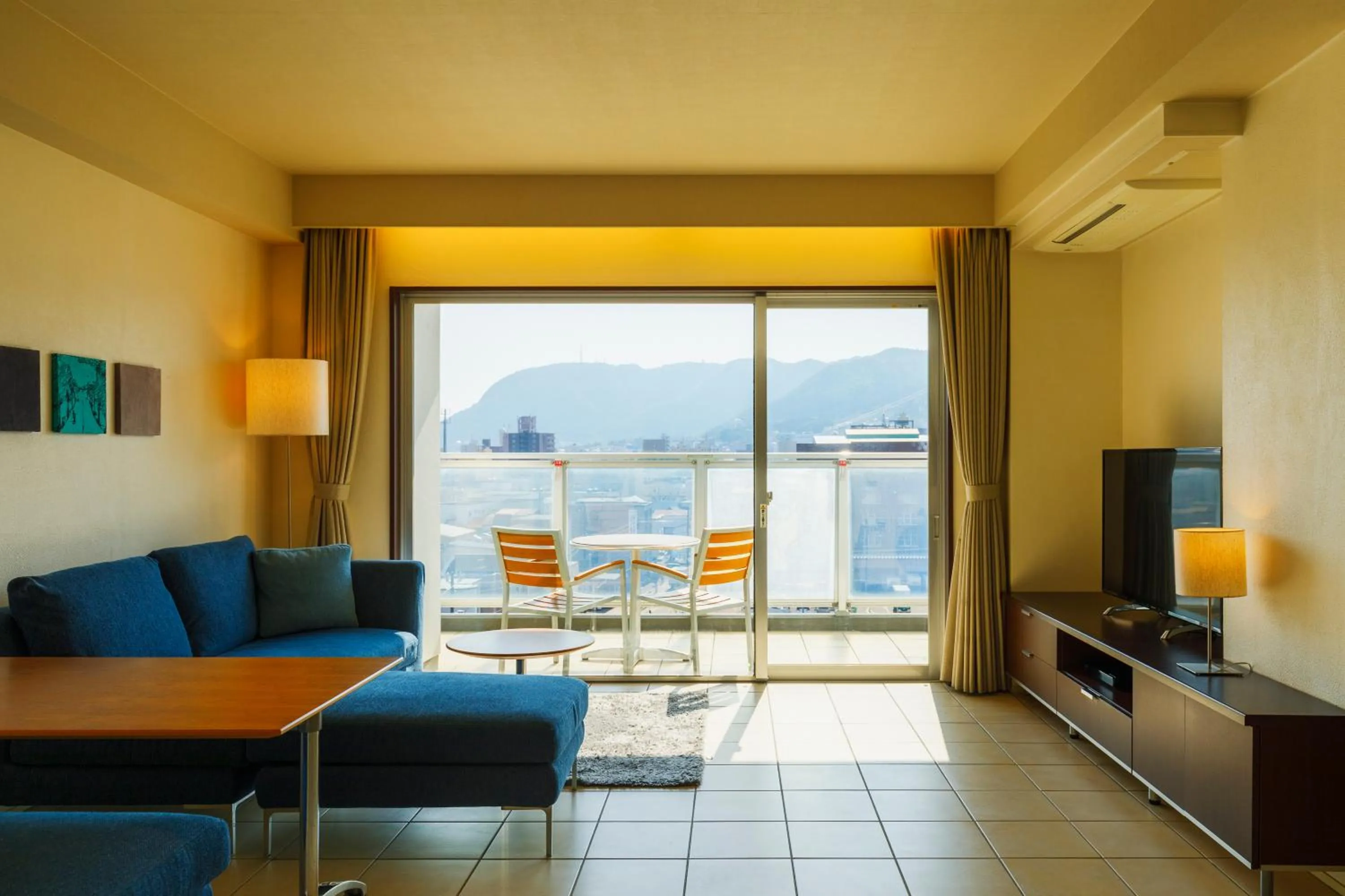 Living room in Hakodate Danshaku Club Hotel & Resorts