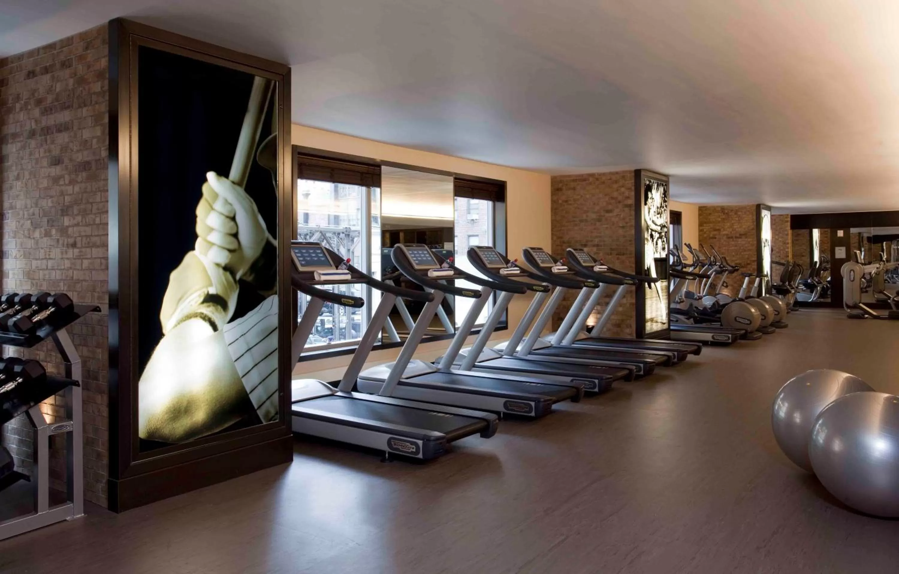 Fitness centre/facilities in InterContinental New York Times Square by IHG