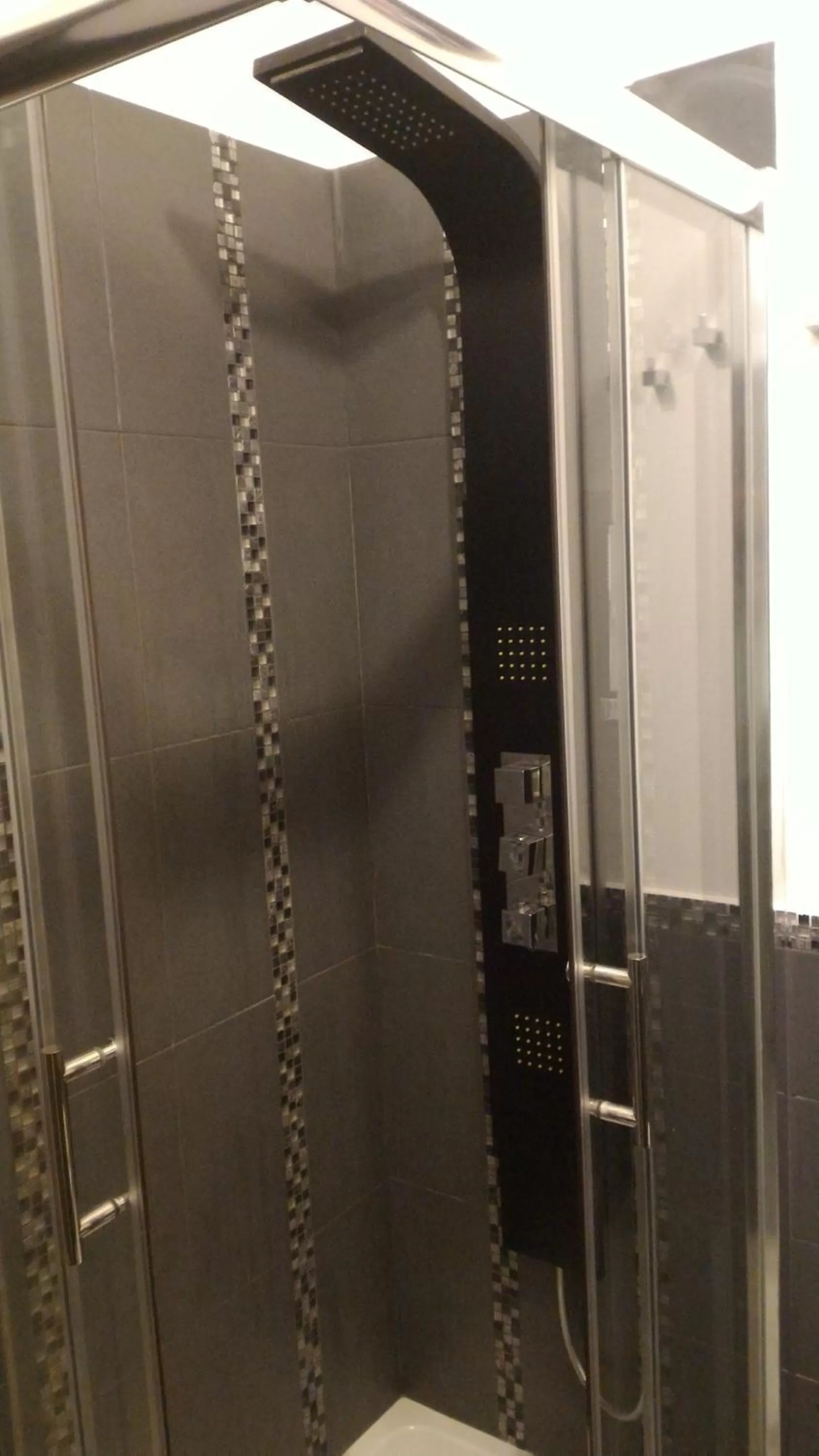 Shower in B&B A casa dell'artista