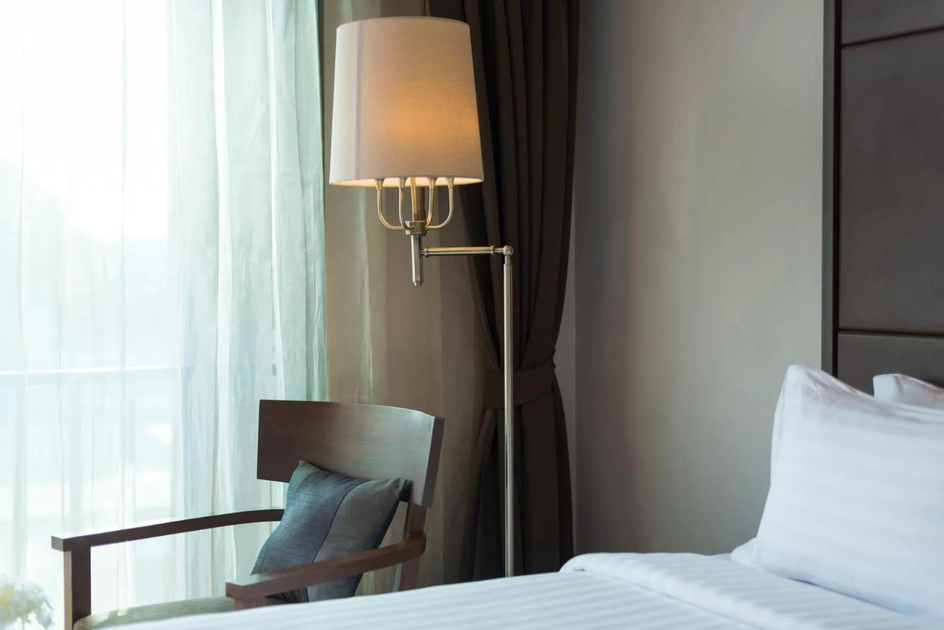 Decorative detail, Bed in Casa Nithra Bangkok