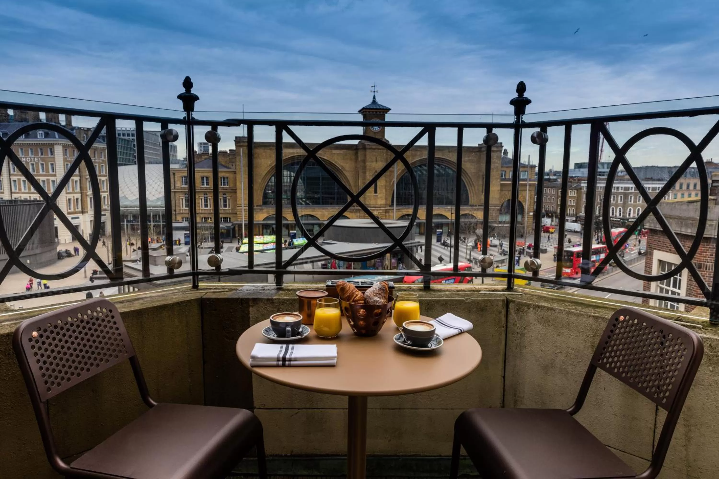 Balcony/Terrace in The Megaro Hotel - Kings Cross St Pancras, London
