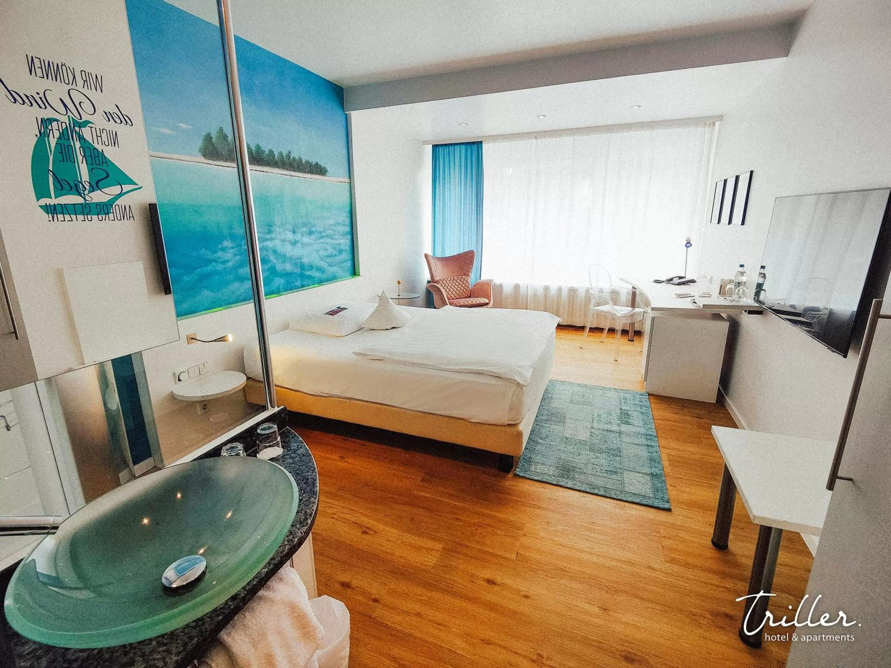 Photo of the whole room, Bed in Hotel Am Triller - Hotel & Serviced Apartments