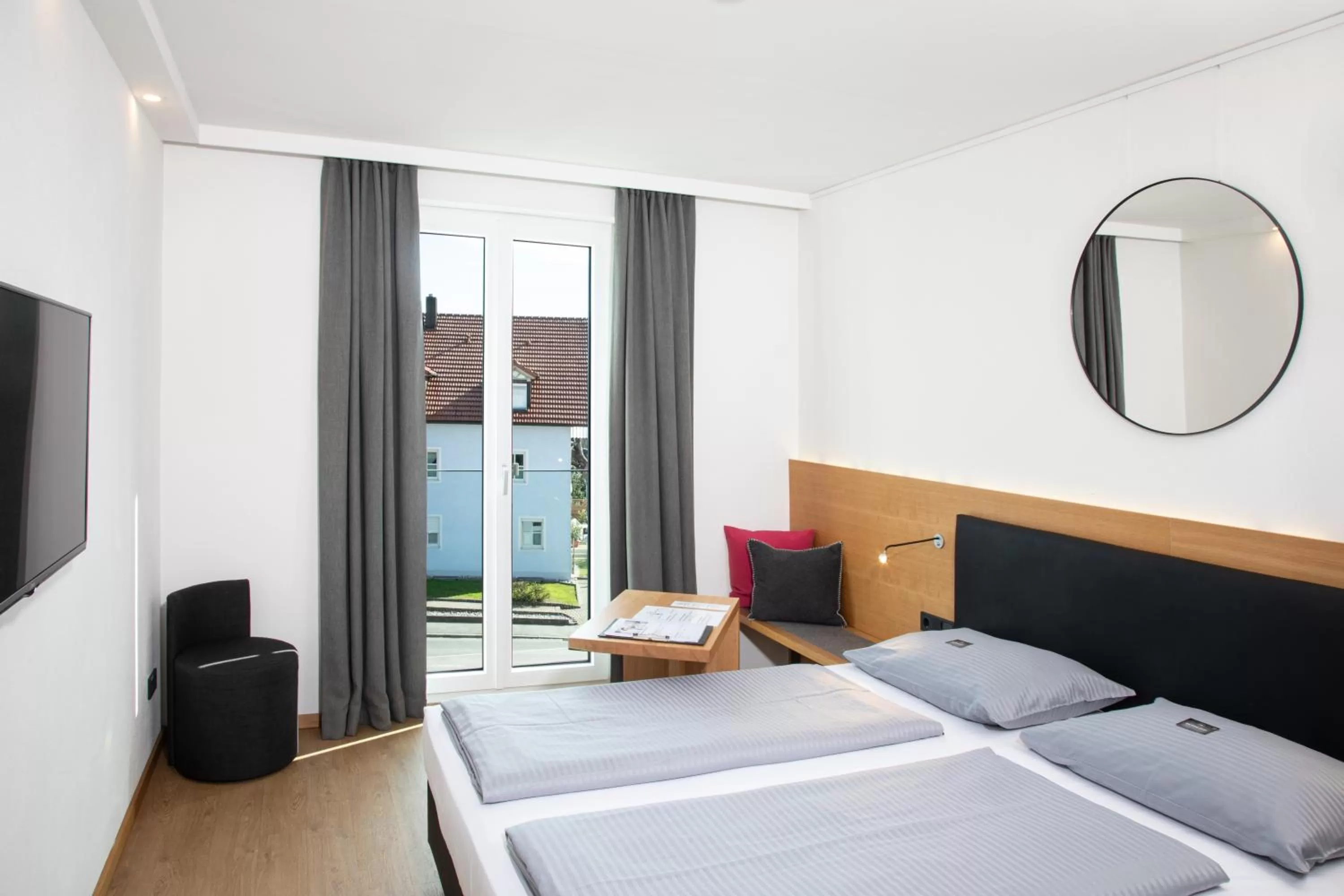 Bed in Motel Inn Simbach