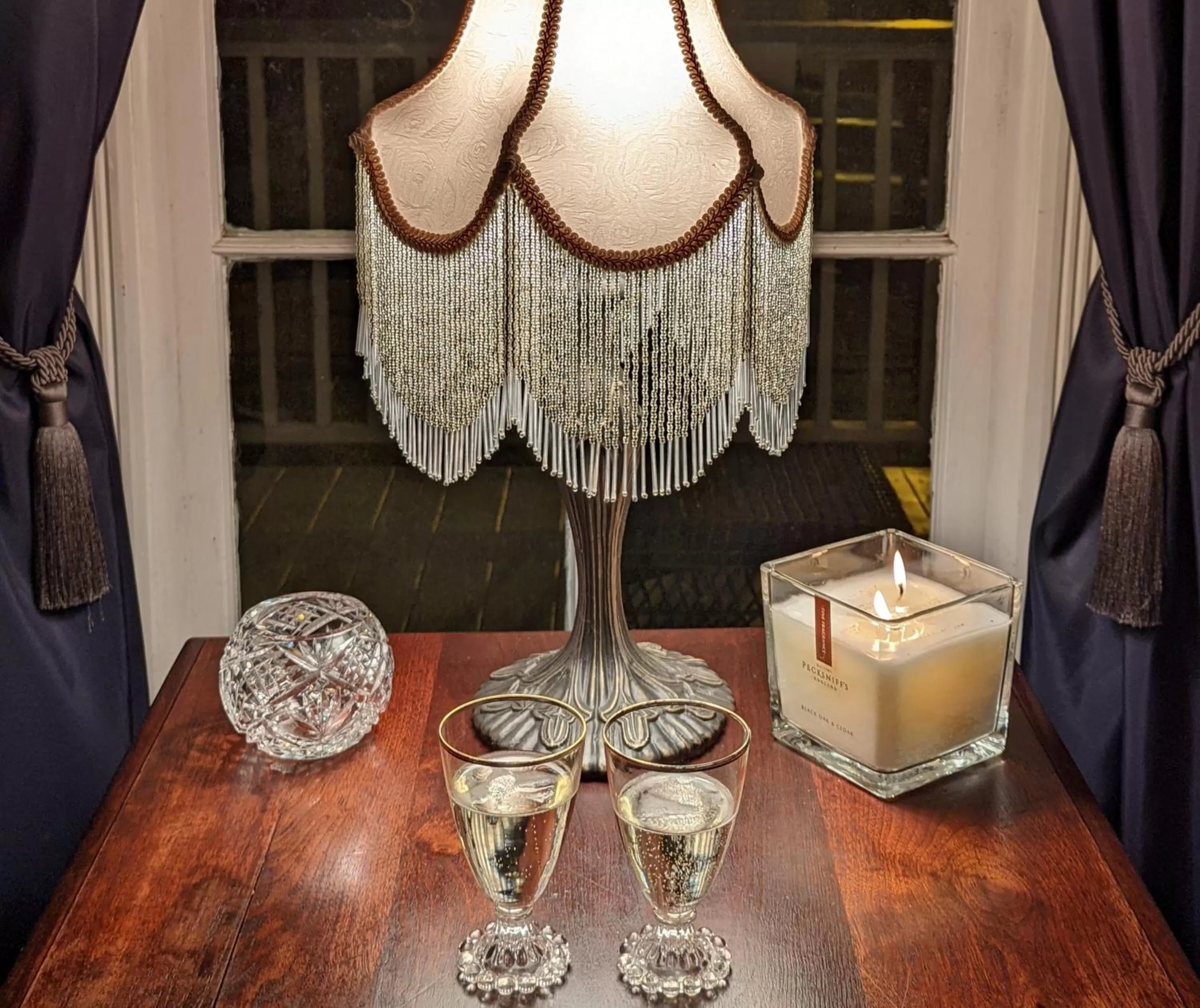 Seating area in The 1890 Freeman House