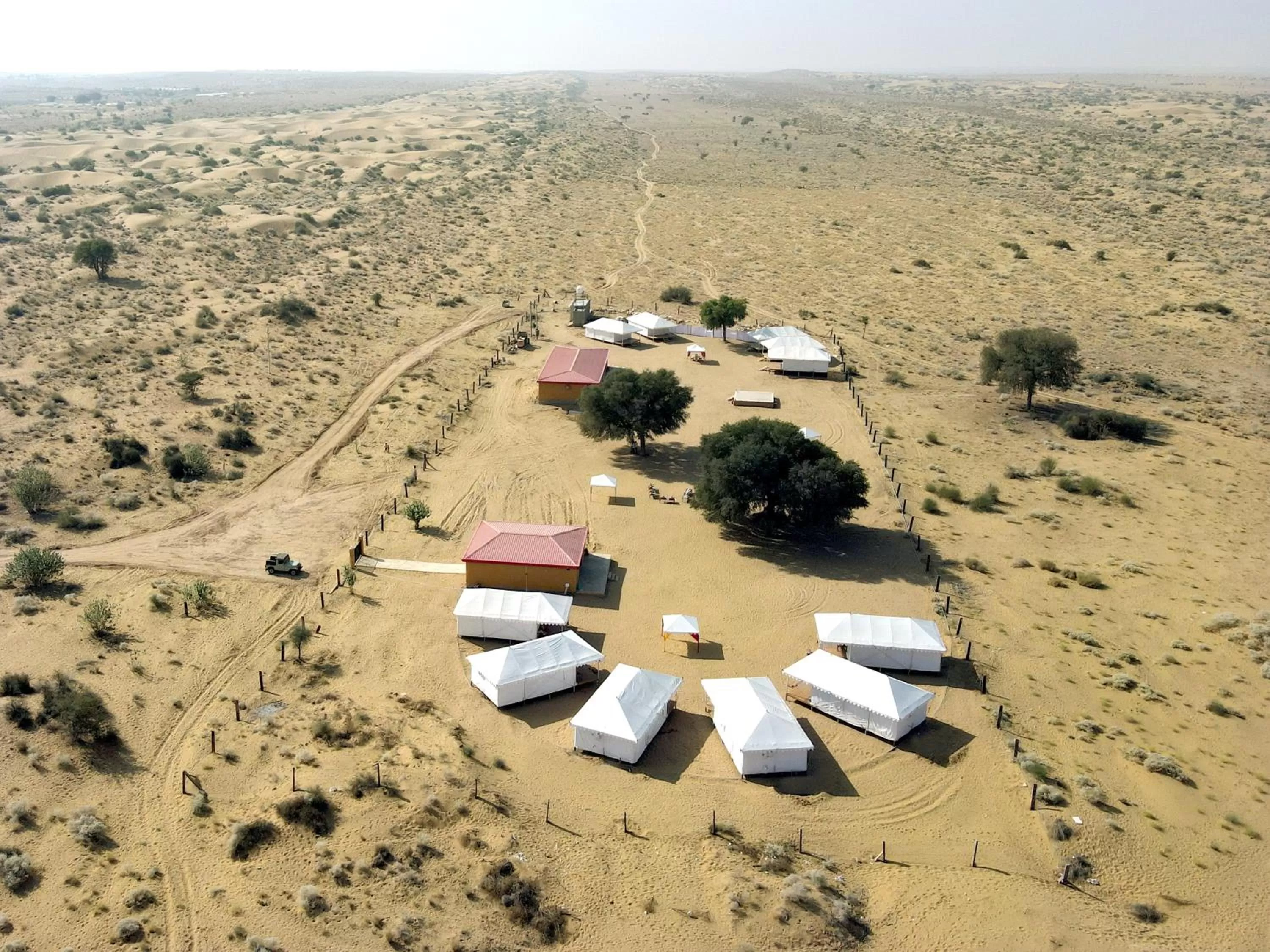 Natural landscape in Helsinki Desert Camp