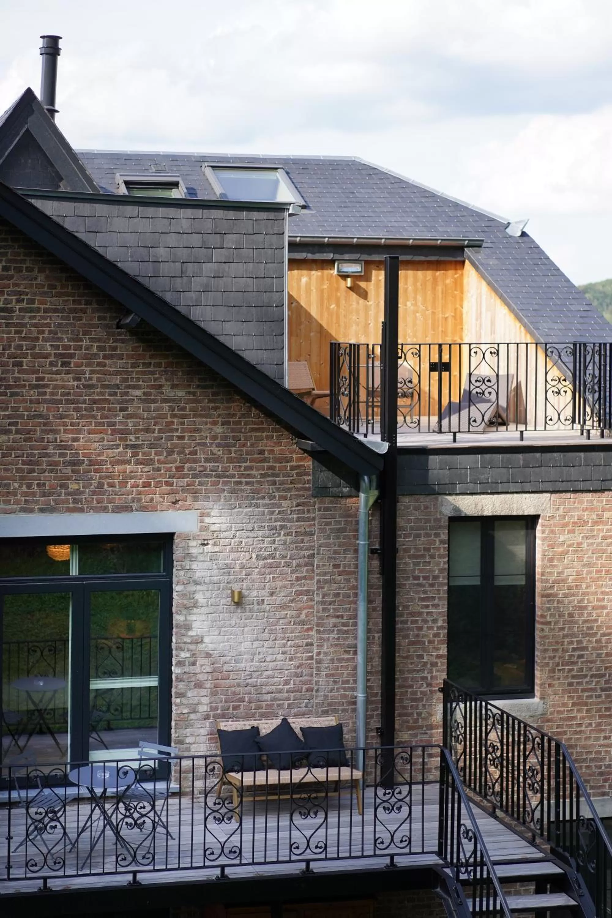 Property Building in Les Terrasses des Falizes B&B