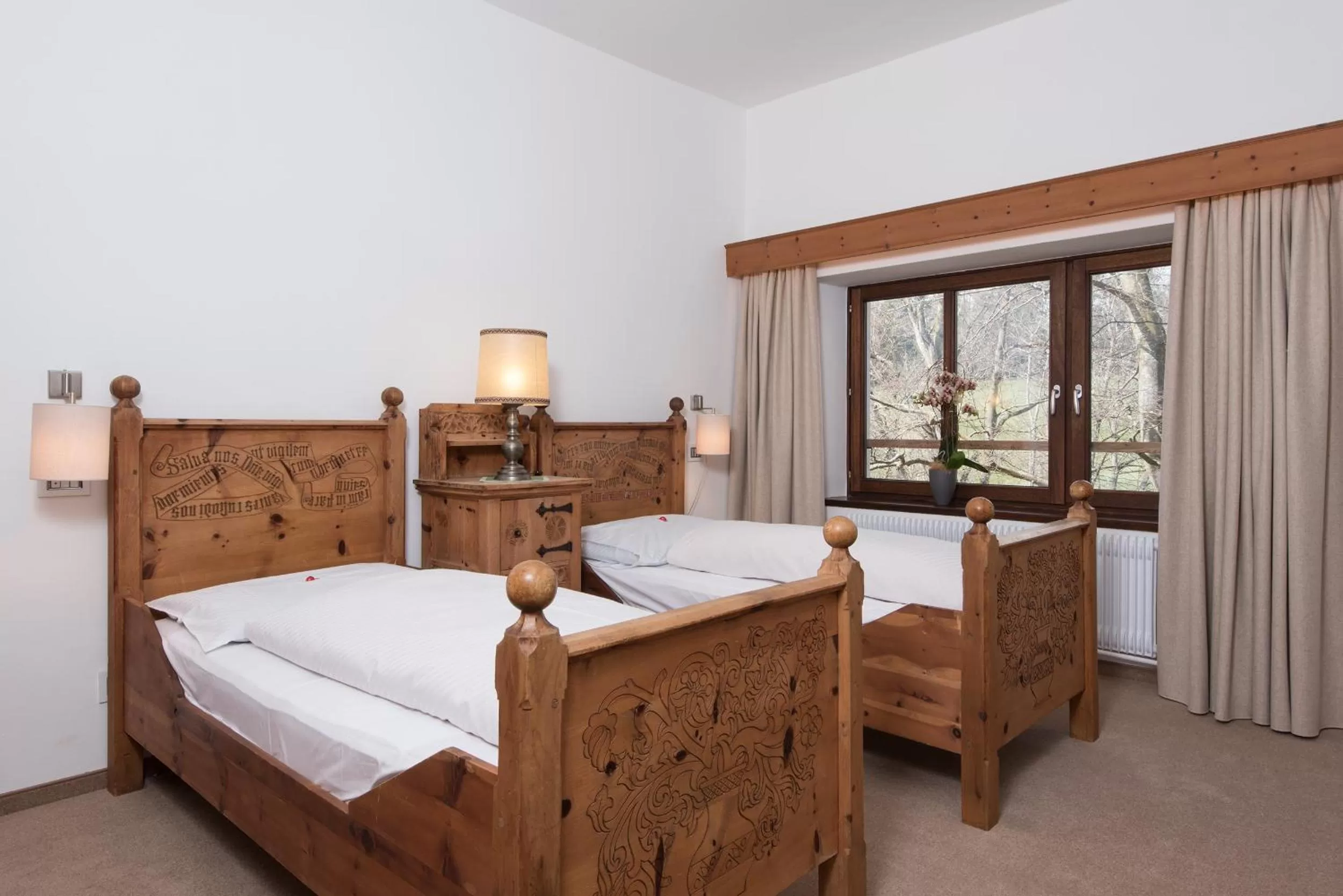 Bed in Hotel Ansitz Kematen ***S