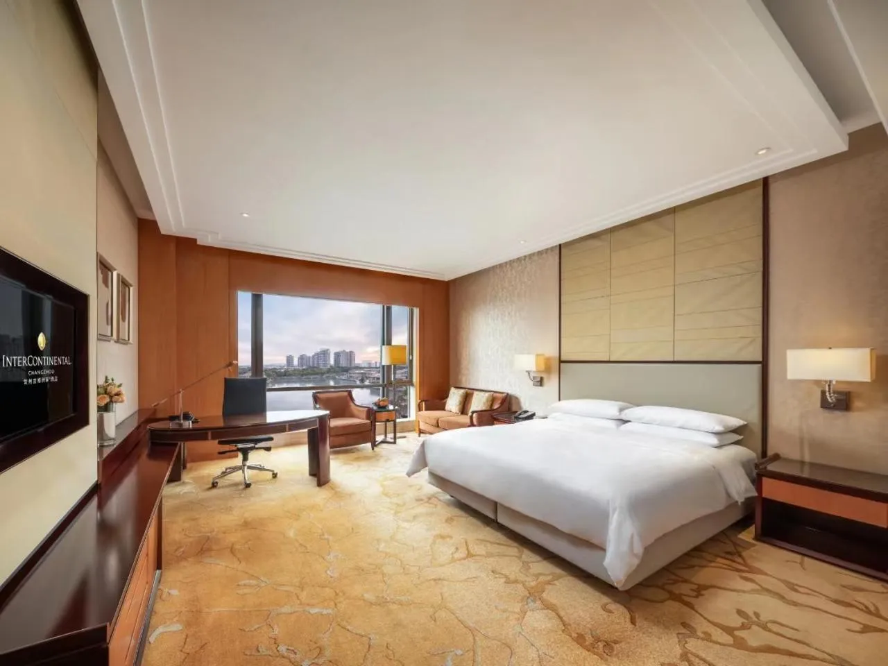 Bedroom, Bed in InterContinental Changzhou by IHG