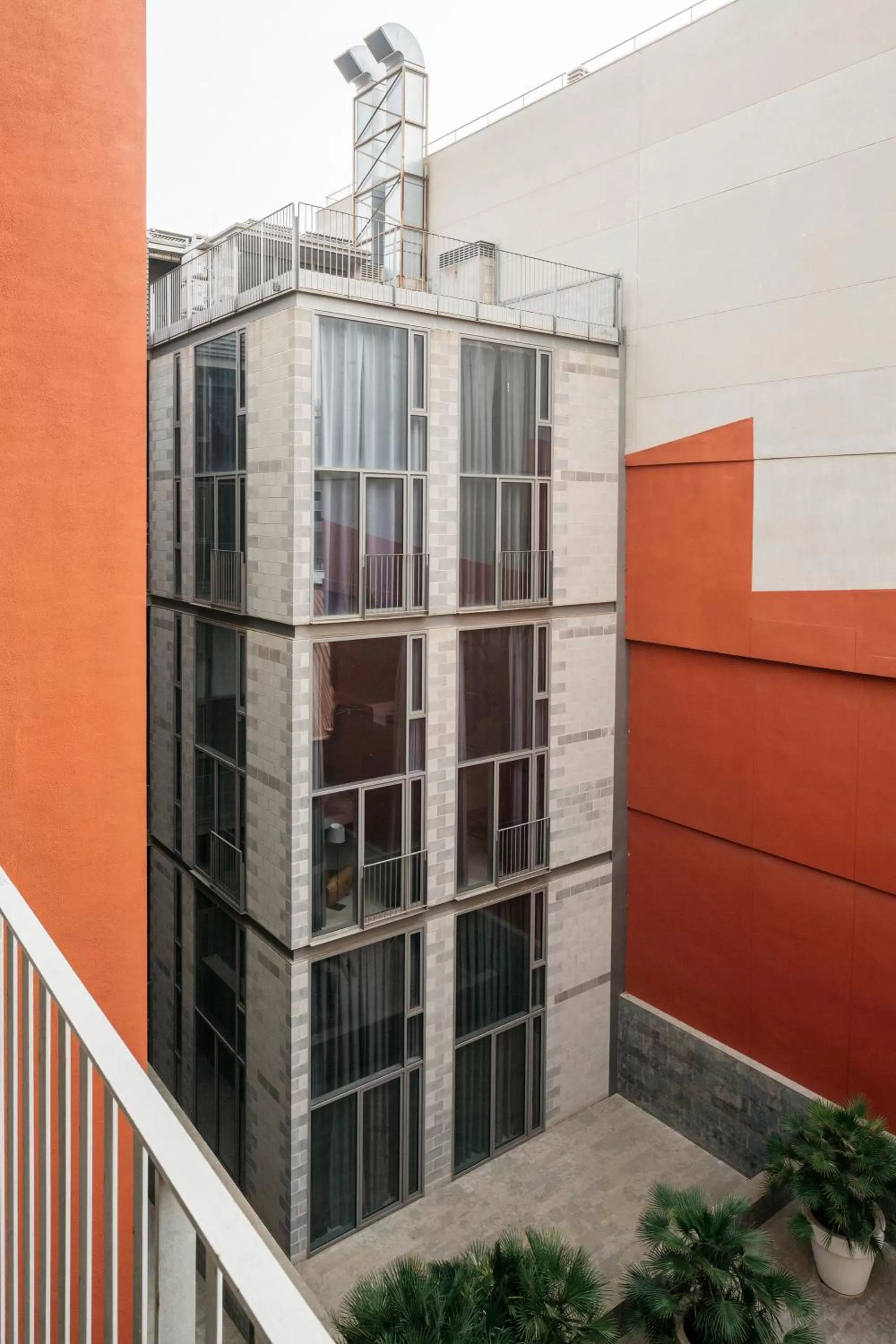 Patio in Barcelona Apartment Republica