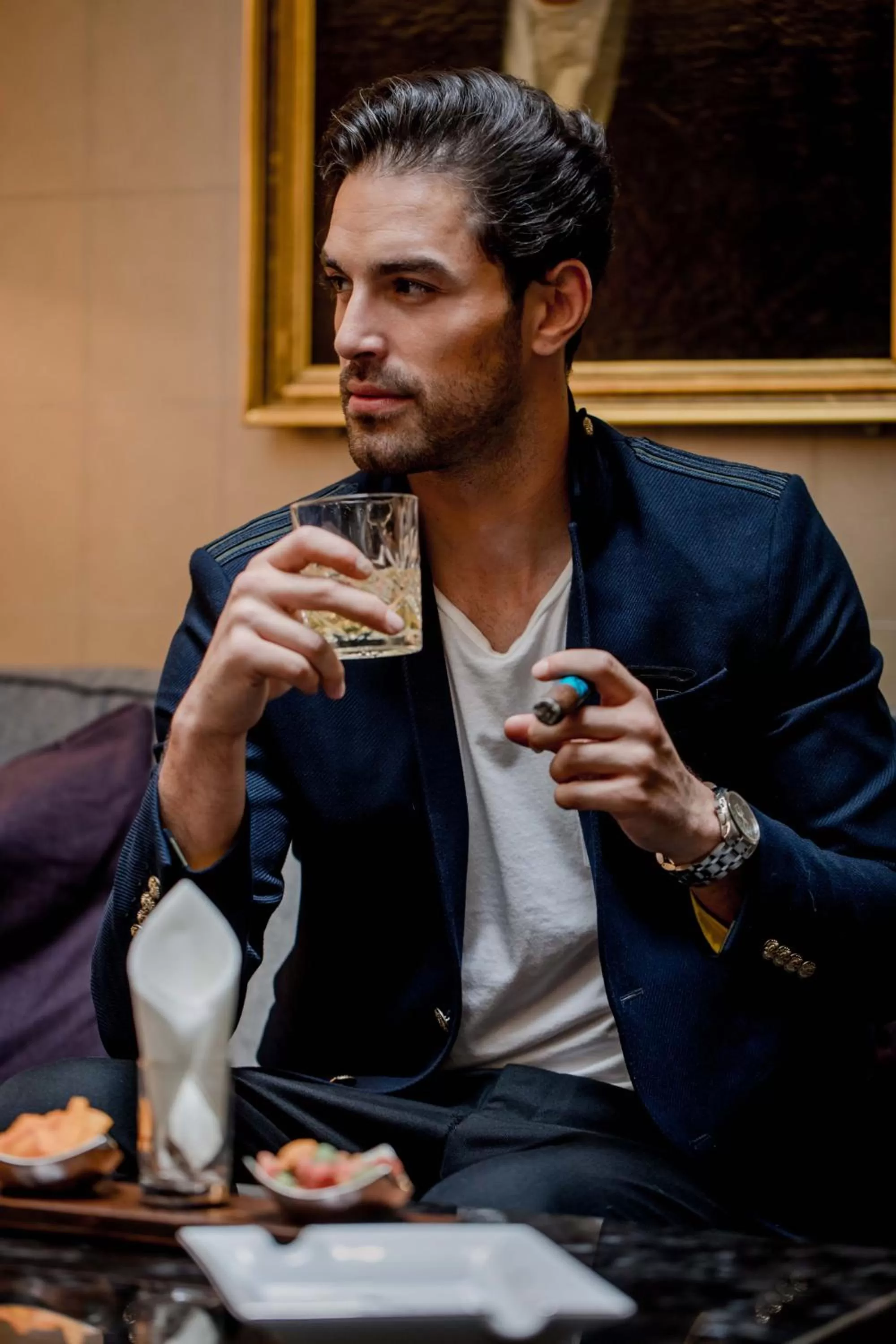 Lounge or bar in Hotel Schweizerhof Bern & Spa