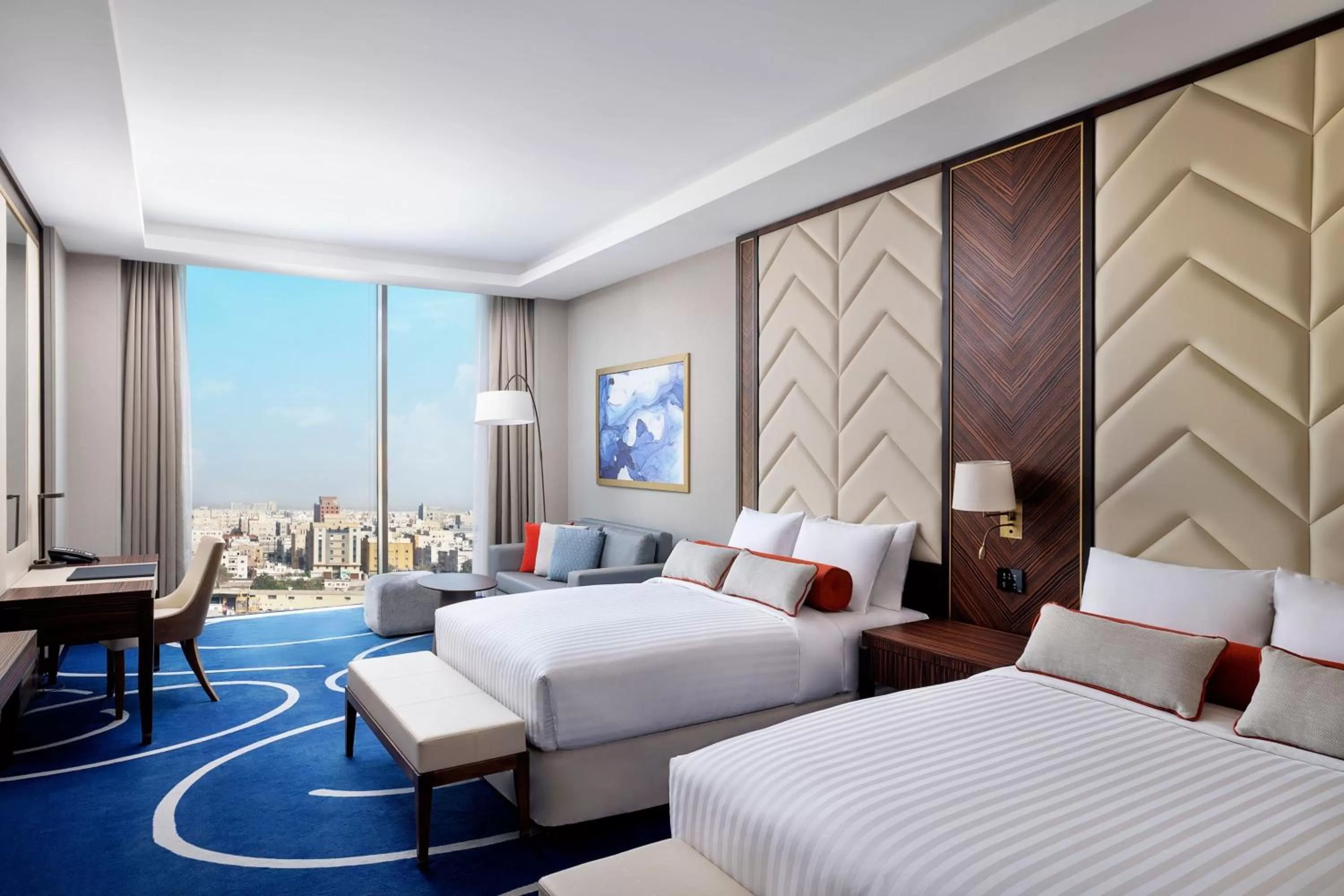 Bedroom, Bed in Jeddah Marriott Hotel Madinah Road