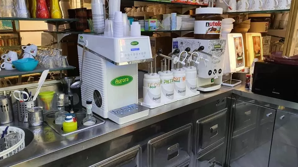 Kitchen/Kitchenette in B&B Alba Chiara