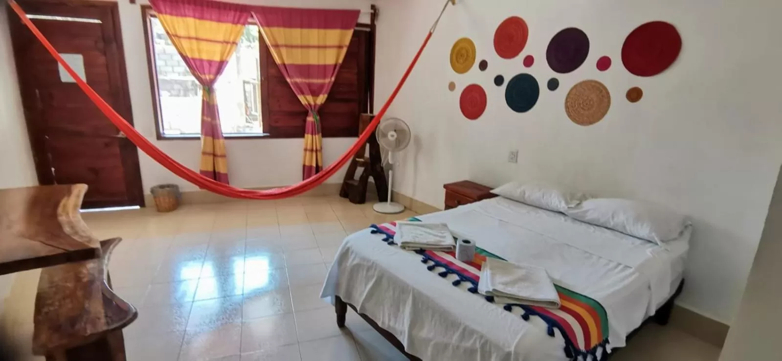 Large Double Room in Hotel Casa del Mar Mazunte