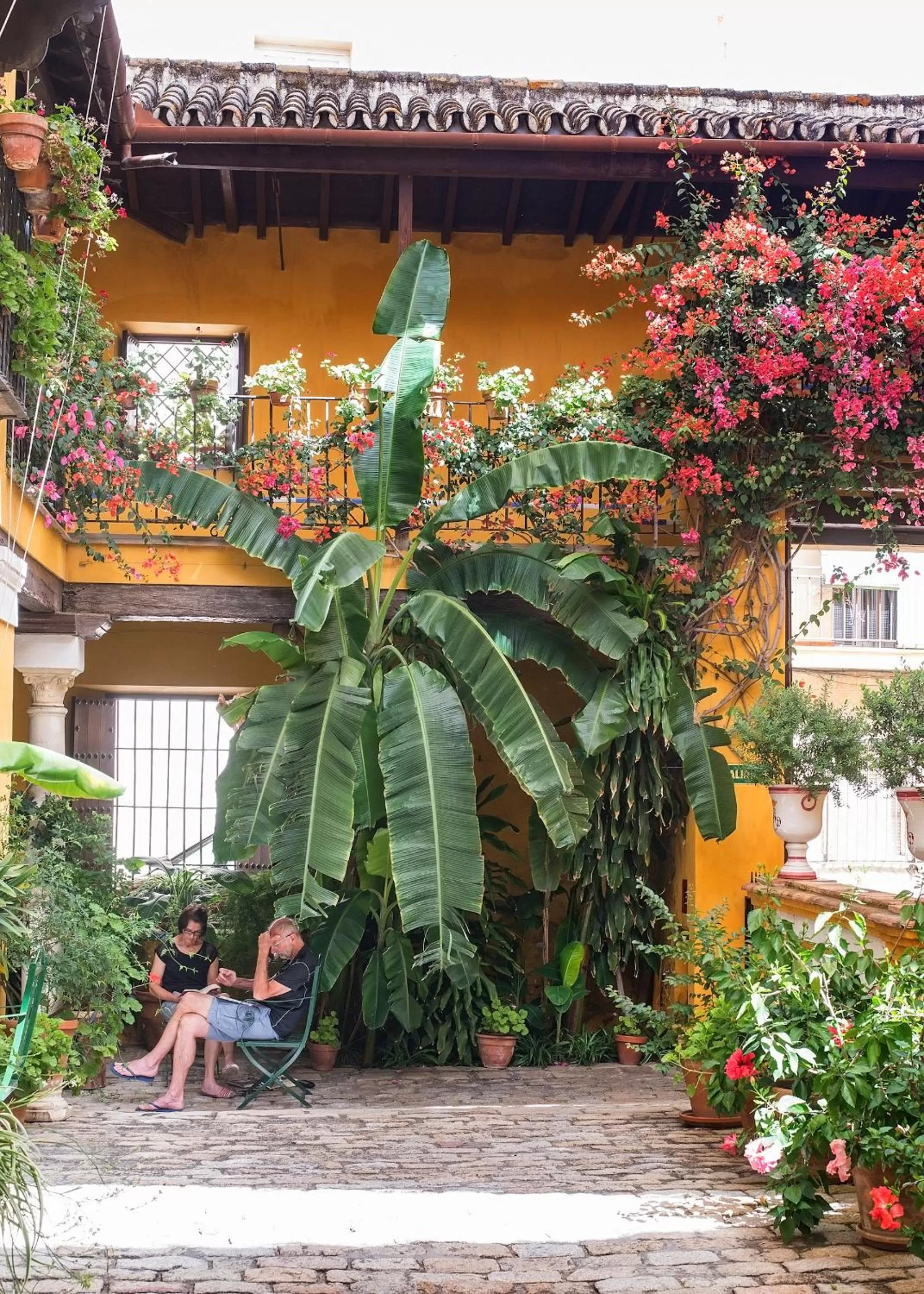 Patio in Hotel Las Casas de la Judería