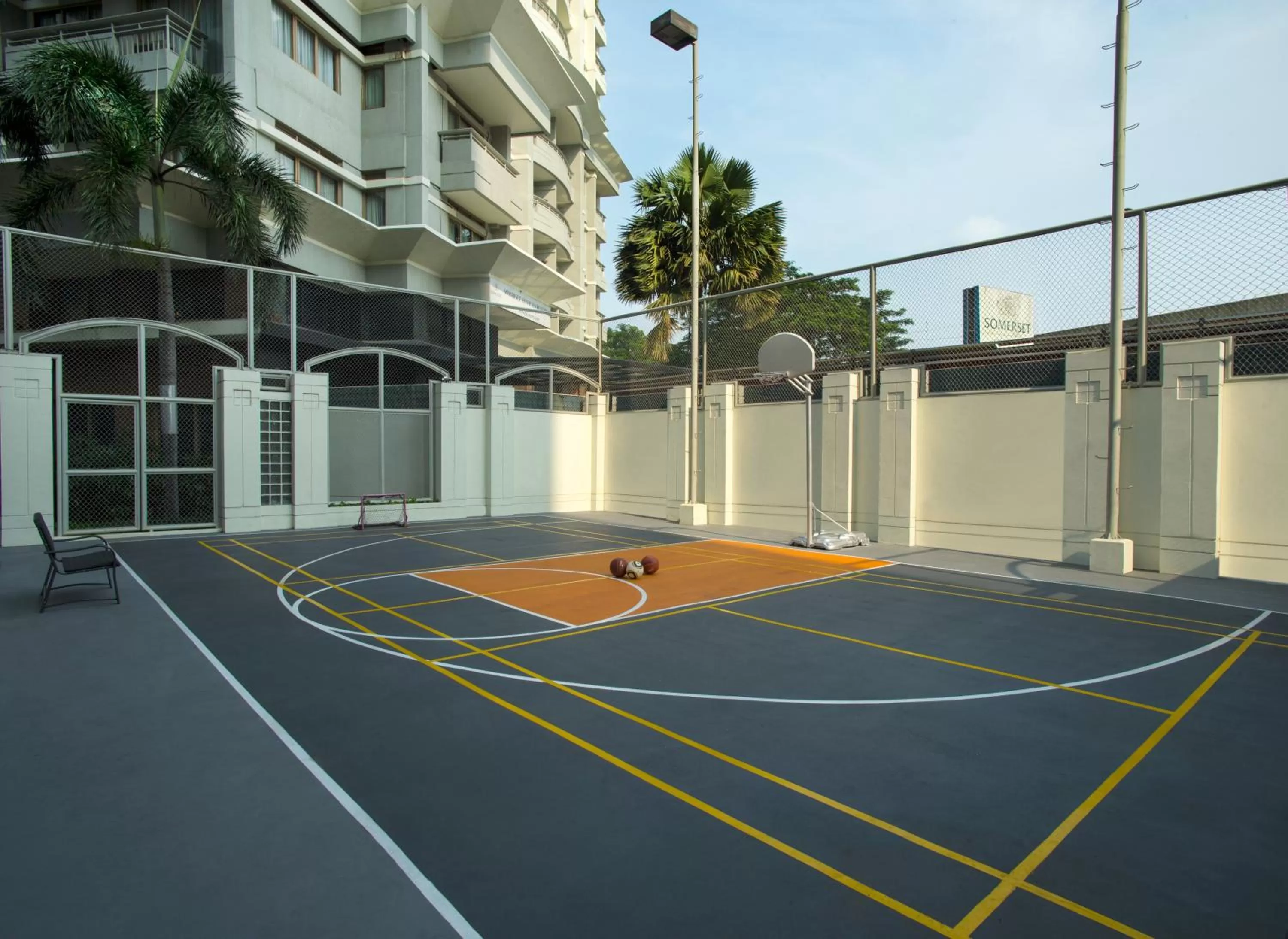 Tennis court in Somerset Grand Citra Jakarta