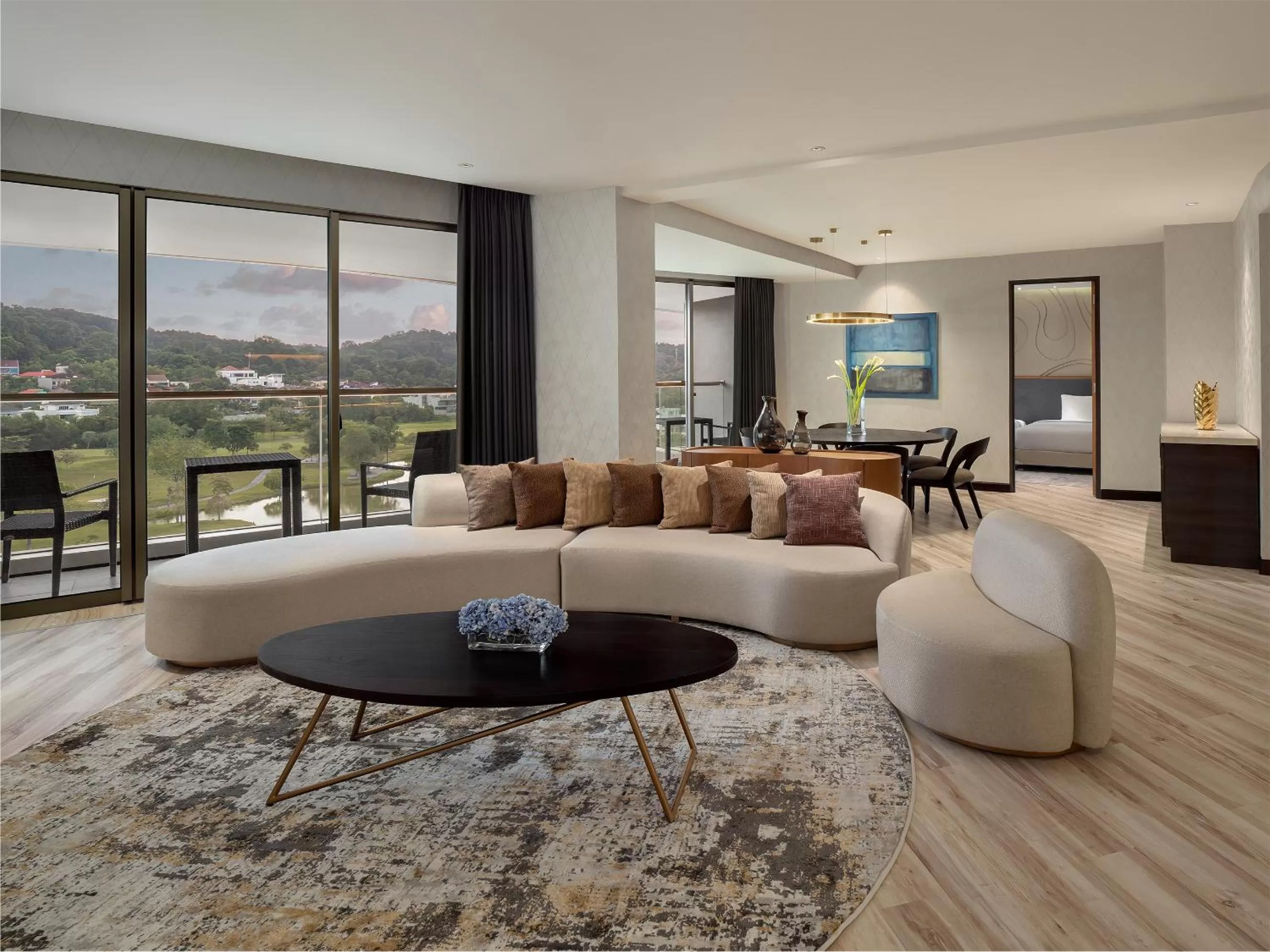 Living room in Radisson Golf & Convention Center Batam