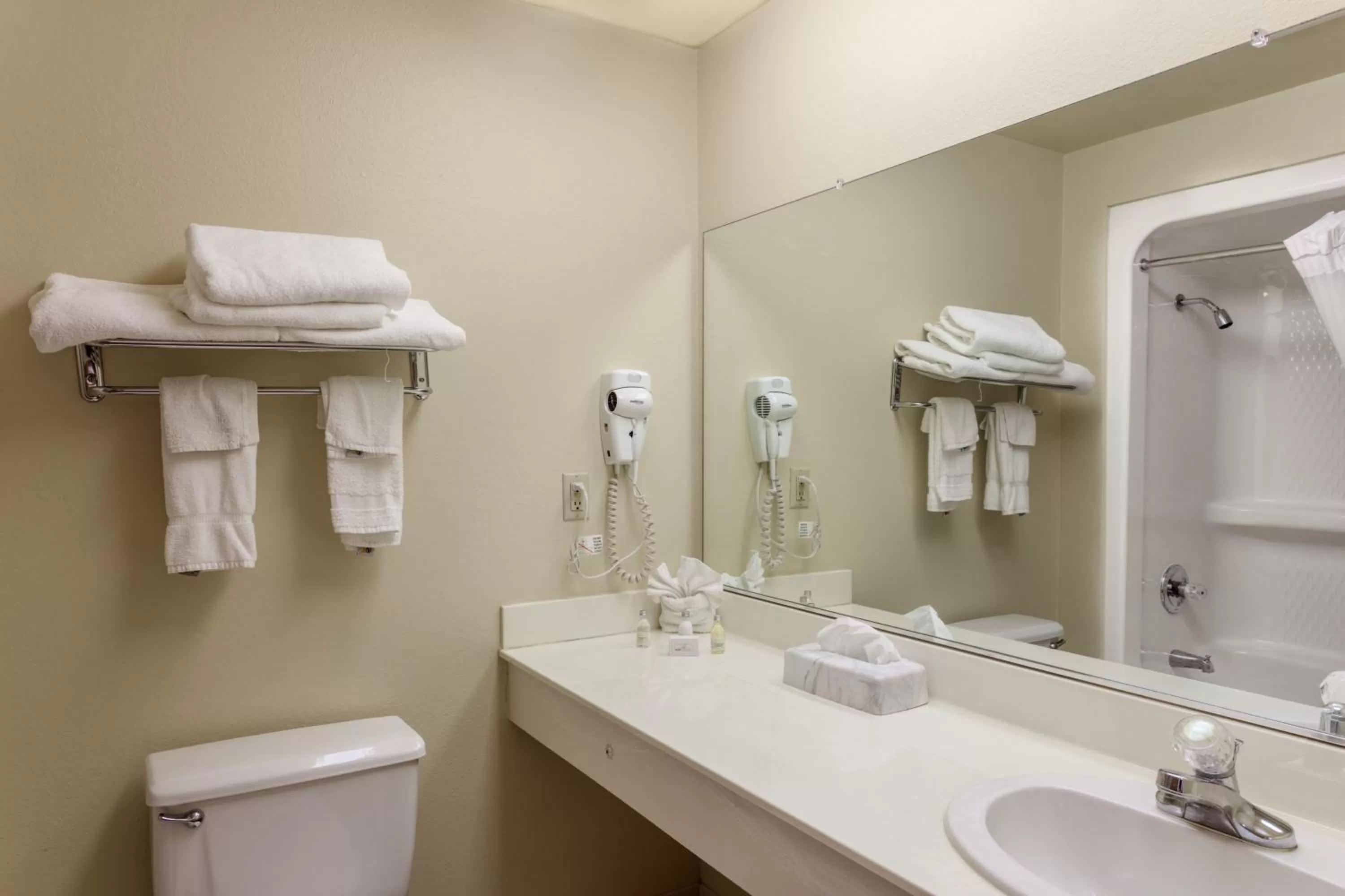 Bathroom in Branson Towers Hotel