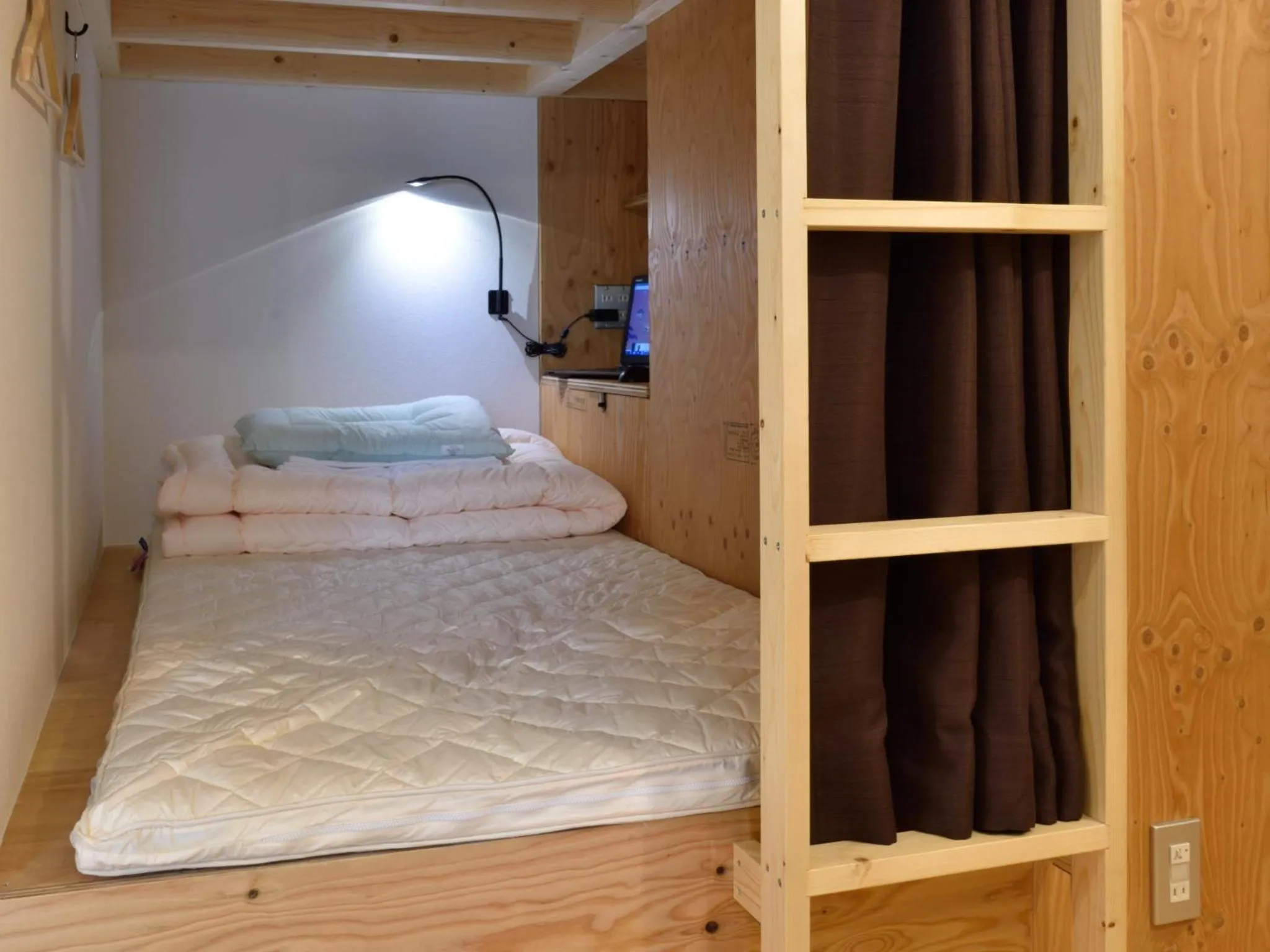 Photo of the whole room, Bed in Hostel Mitsuwaya Osaka