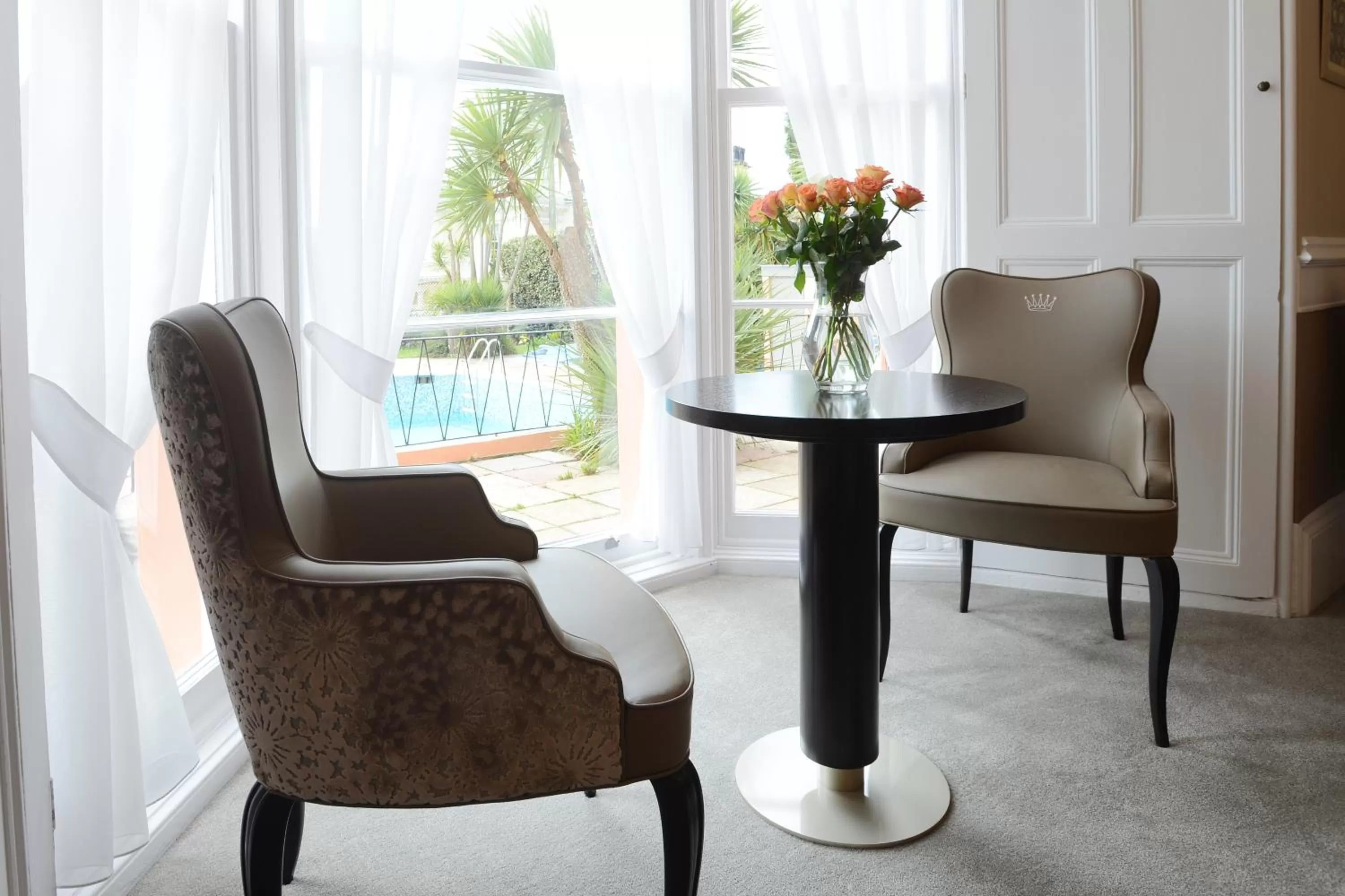 Communal lounge/ TV room in The Devon Court