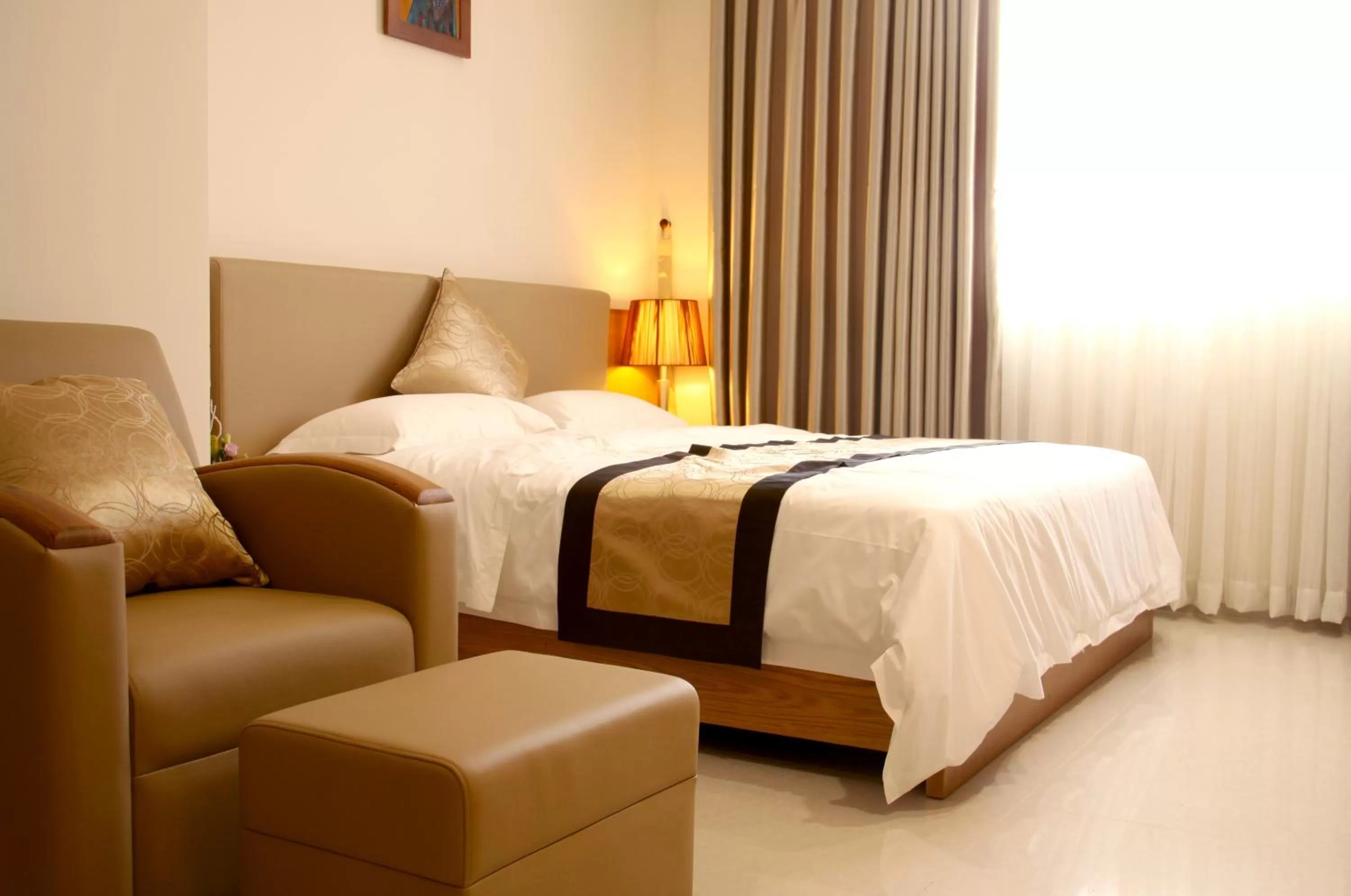 Bed in Gia Vien Hotel