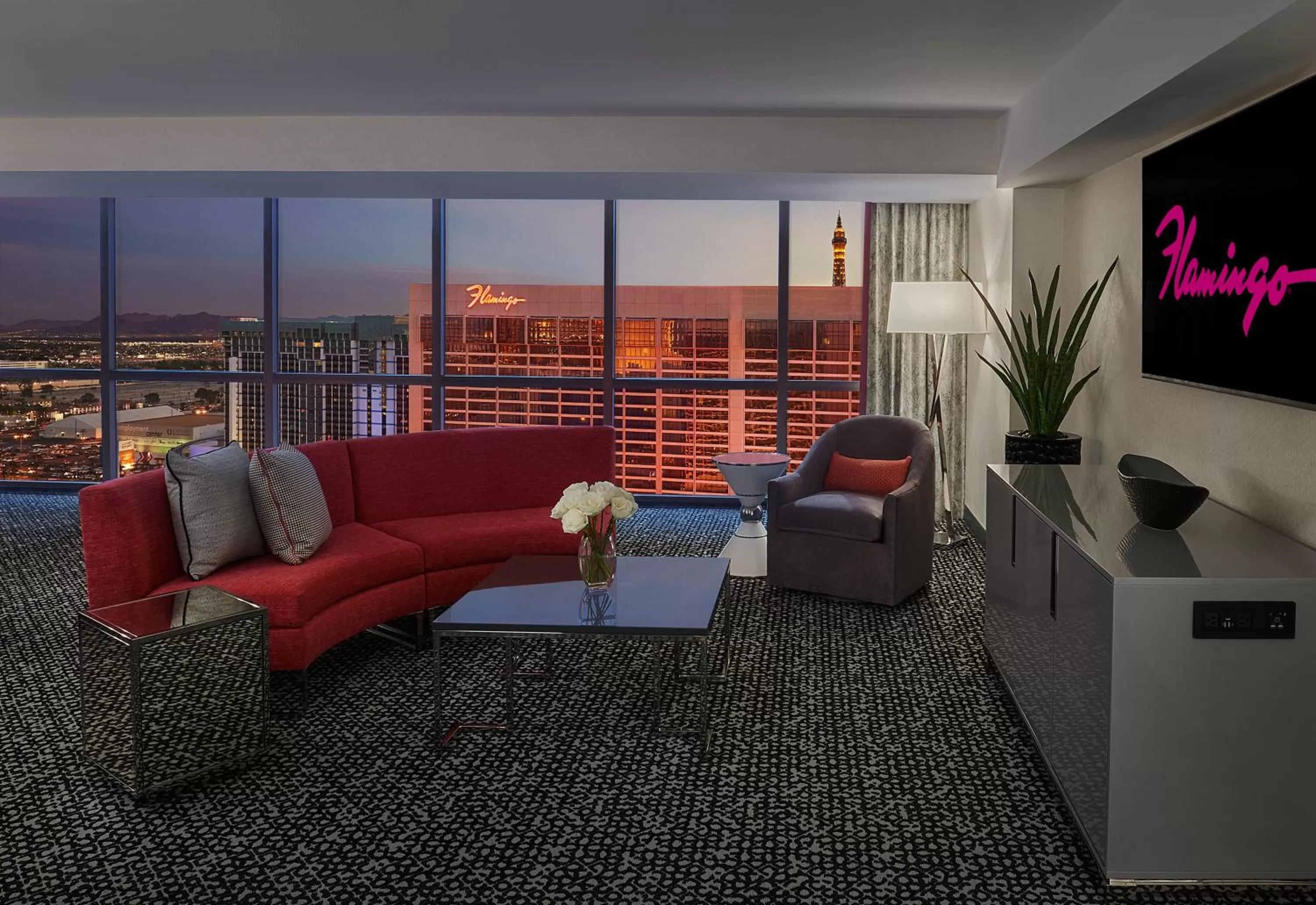 Living room in Flamingo Las Vegas Hotel & Casino