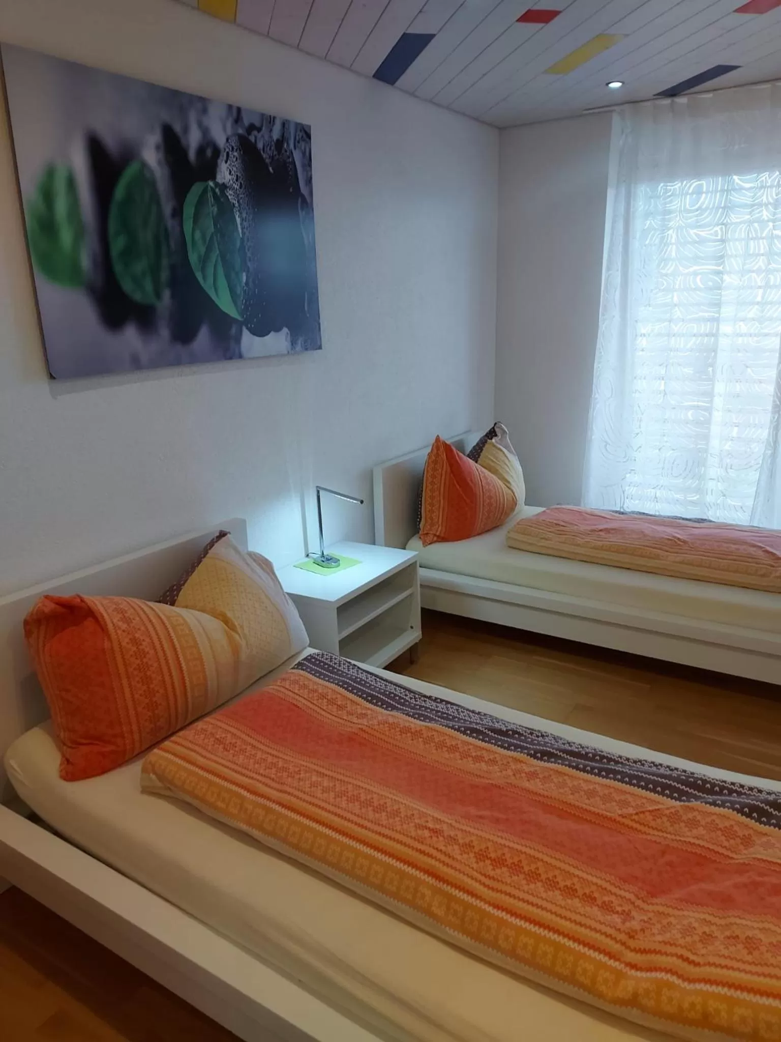 Bed in Hotel Pamakin