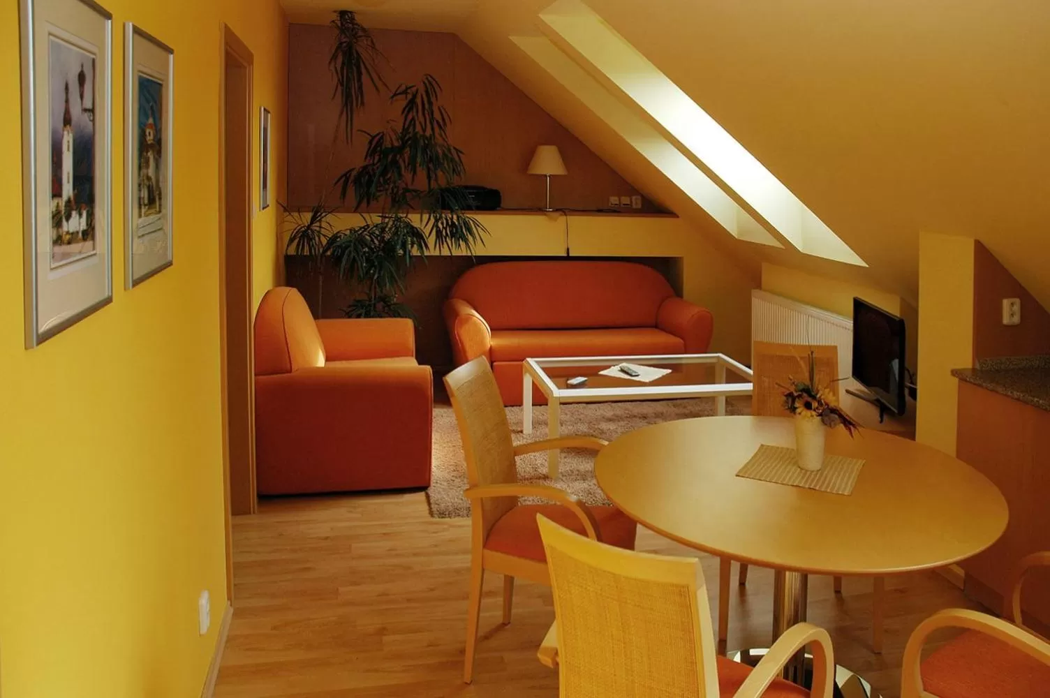 Living room in Hotel Restaurant Modrá Hvězda